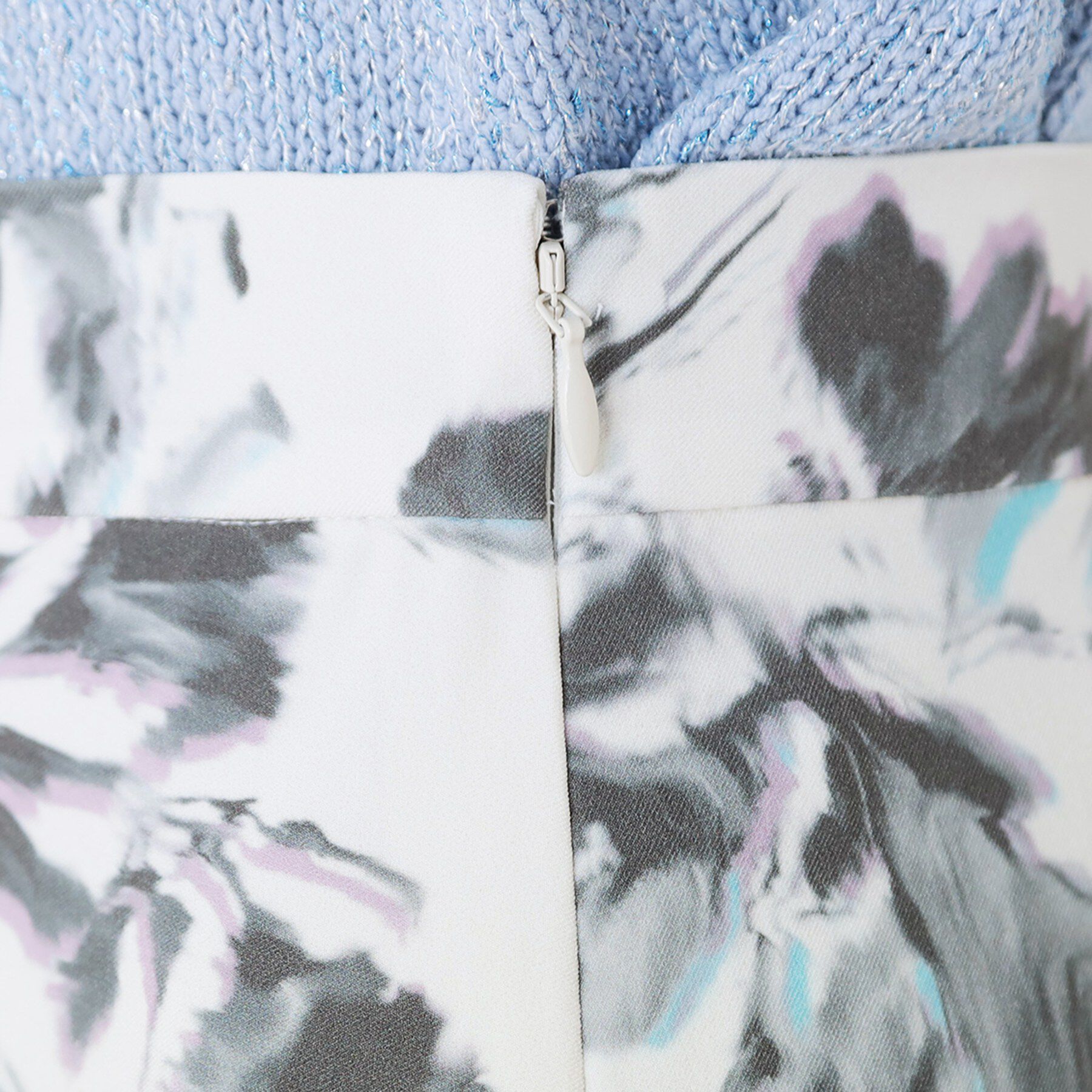 COUP DE CHANCE「【手洗い可／日本製／ウエスト後ろゴム】フラワー柄フレアスカート」|スカート|