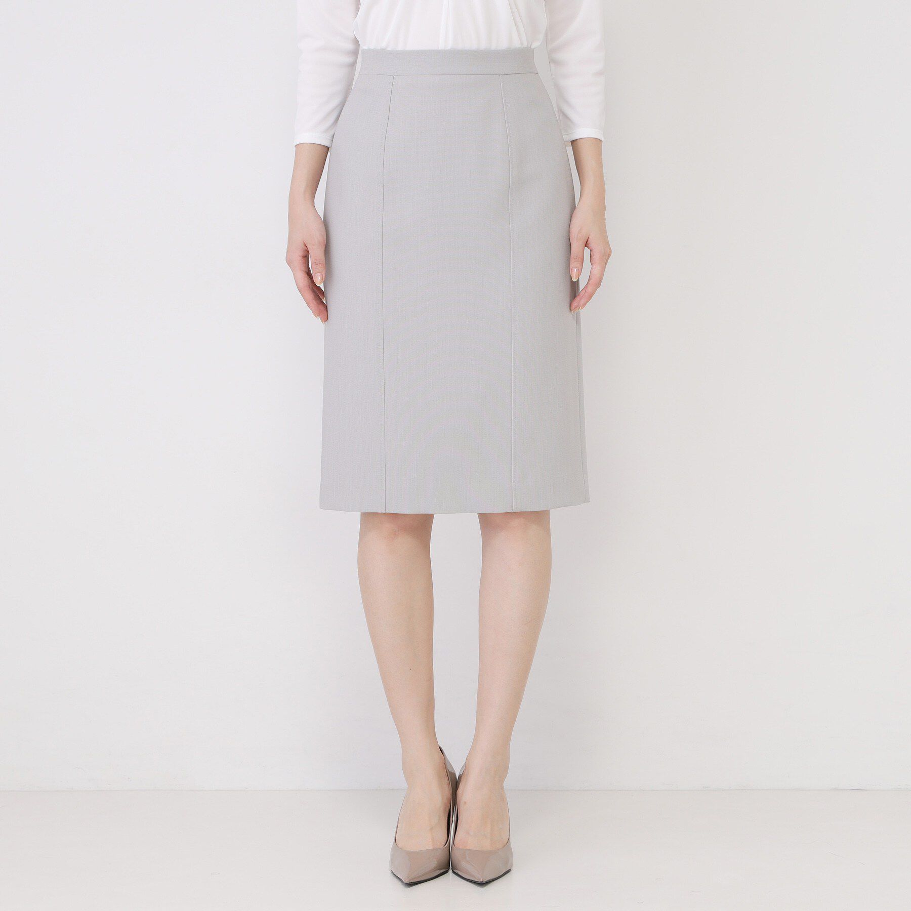 COUP DE CHANCE「【手洗い可／日本製／スーツ可】タイトシルエットスカート」|スカート|