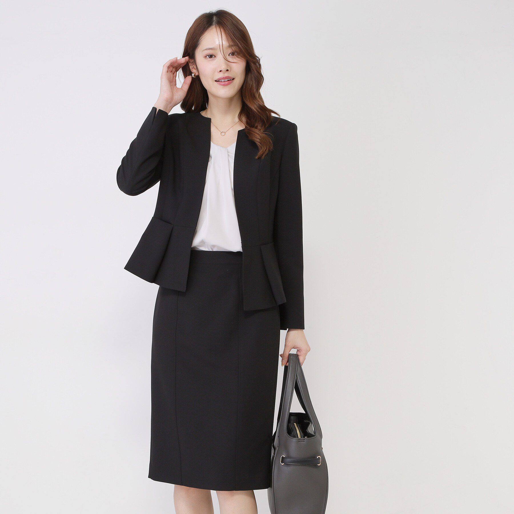 COUP DE CHANCE「【手洗い可／日本製／スーツ可】タイトシルエットスカート」|スカート|