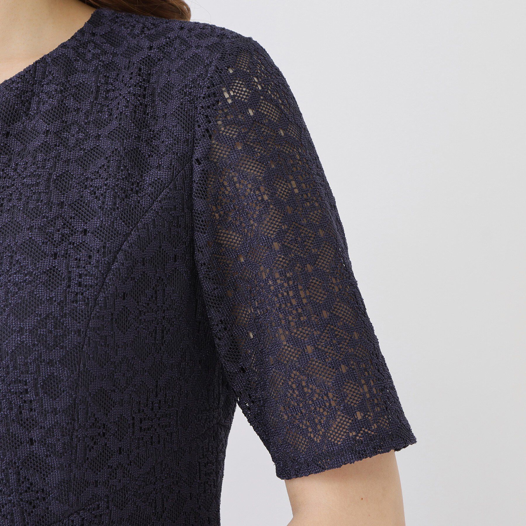 COUP DE CHANCE「【手洗い可／日本製／360&deg;シリーズ】ラッセルレースワンピース」|ワンピース|