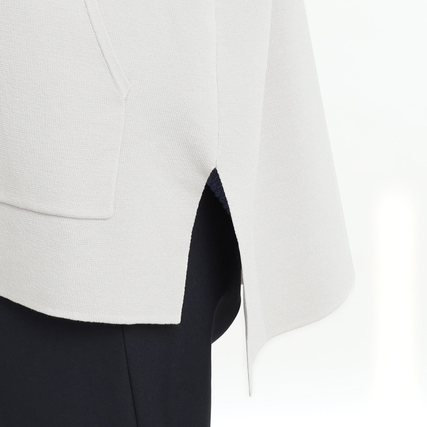 Reflect「【軽羽織りに◎】フーデッドニットカーディガン」|カーディガン|