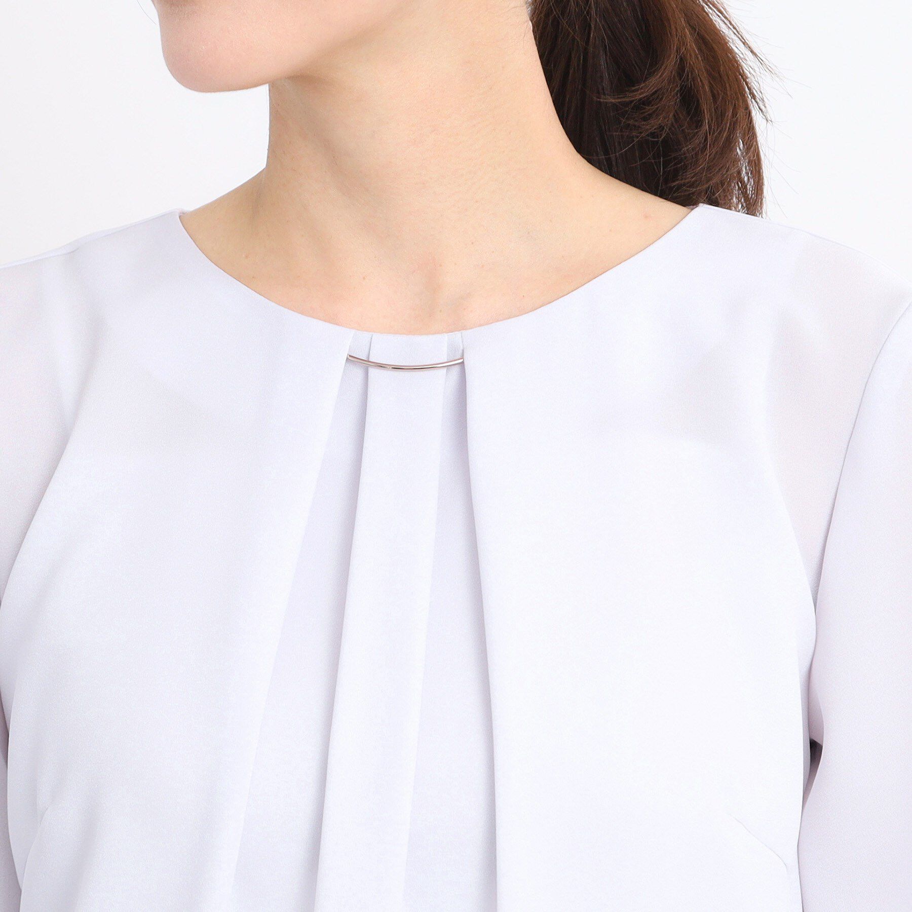 Reflect「【洗える】タックディティールブラウス」|シャツ・ブラウス|