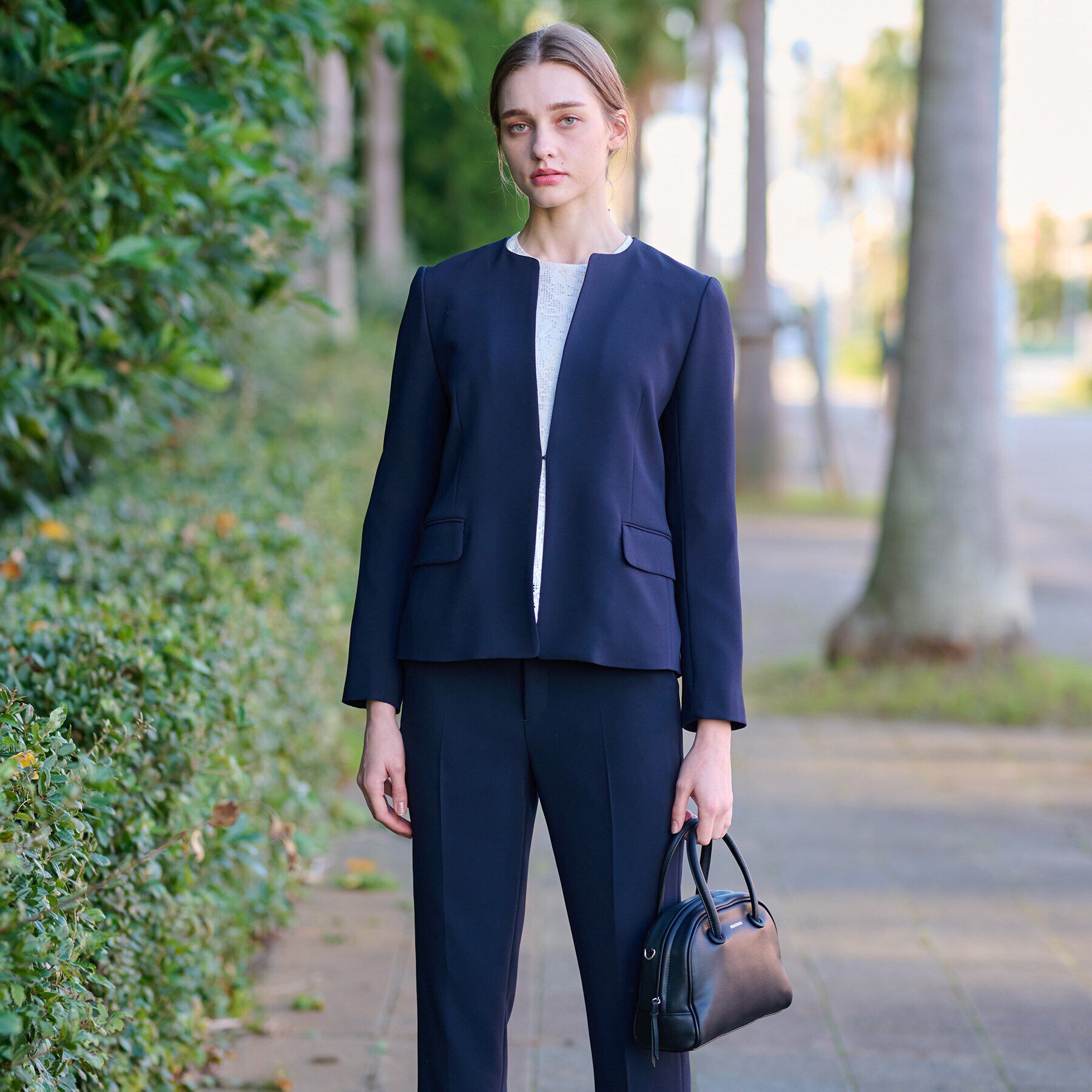 DRESSTERIOR「【セットアップ可/セレモニー】オケージョンSETUPジャケット」|ノーカラージャケット|