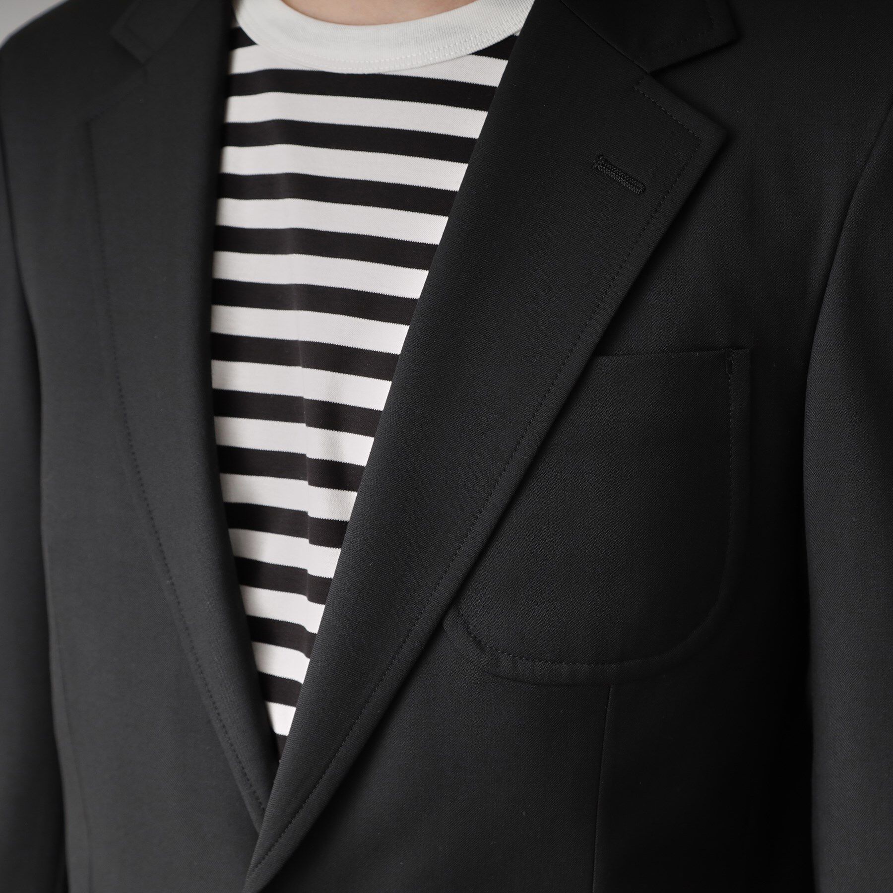 DRESSTERIOR「ウールブレンド コンフォータブルジャケット」|テーラードジャケット|