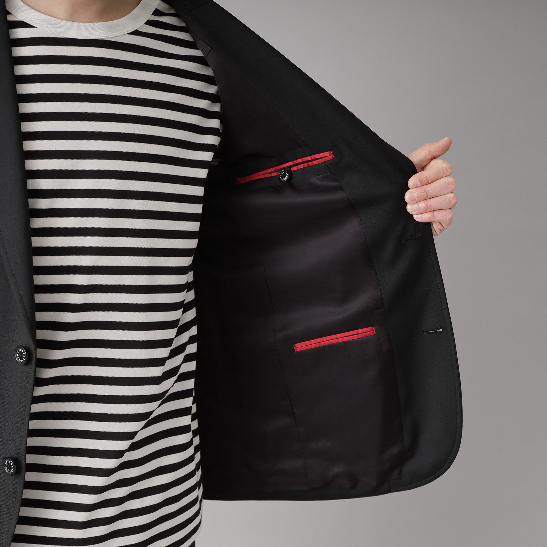 DRESSTERIOR「ウールブレンド コンフォータブルジャケット」|テーラードジャケット|