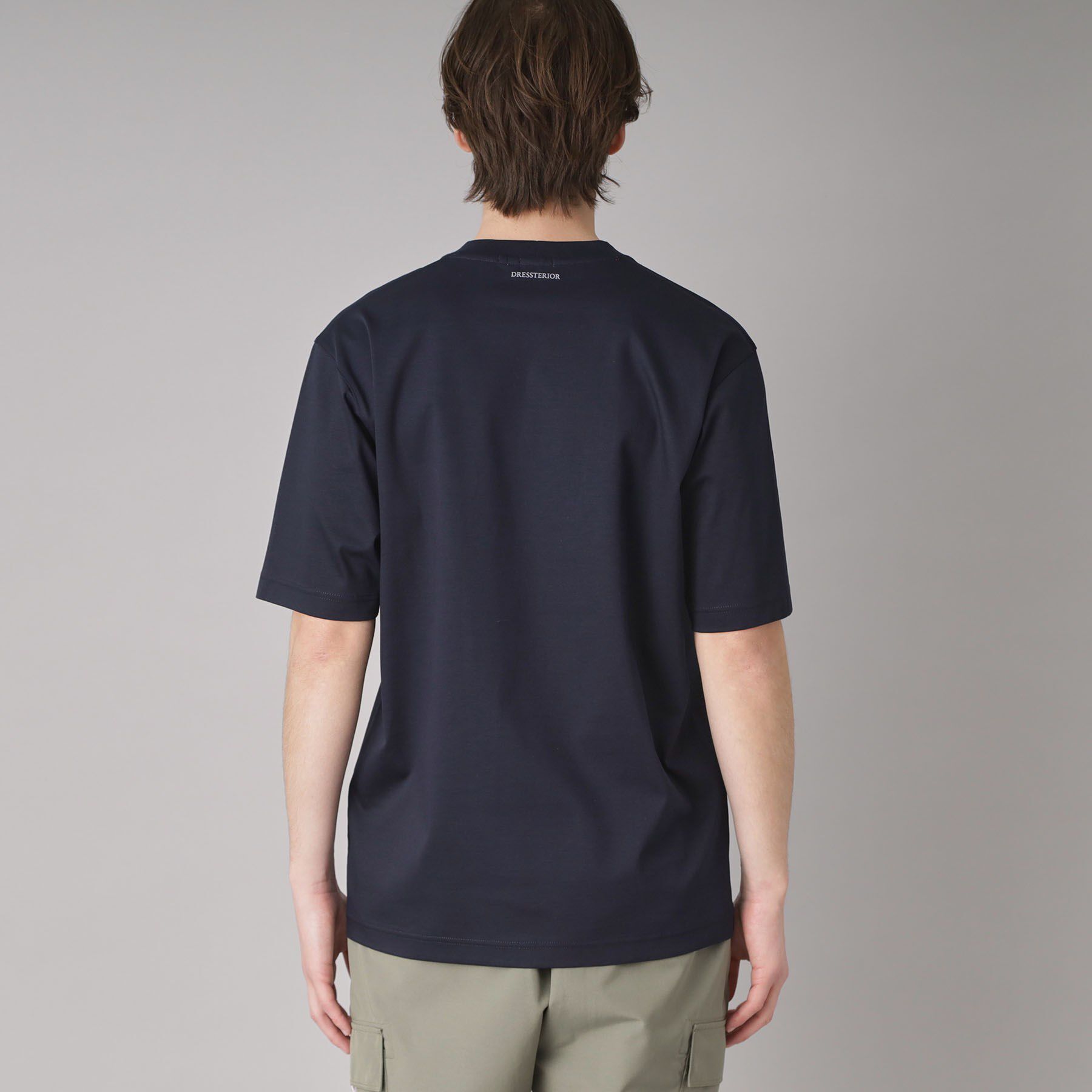 DRESSTERIOR「【接触冷感/抗菌防臭/消臭】ICE CLEAR COTTON ポケットTシャツ」|Tシャツ・カットソー|