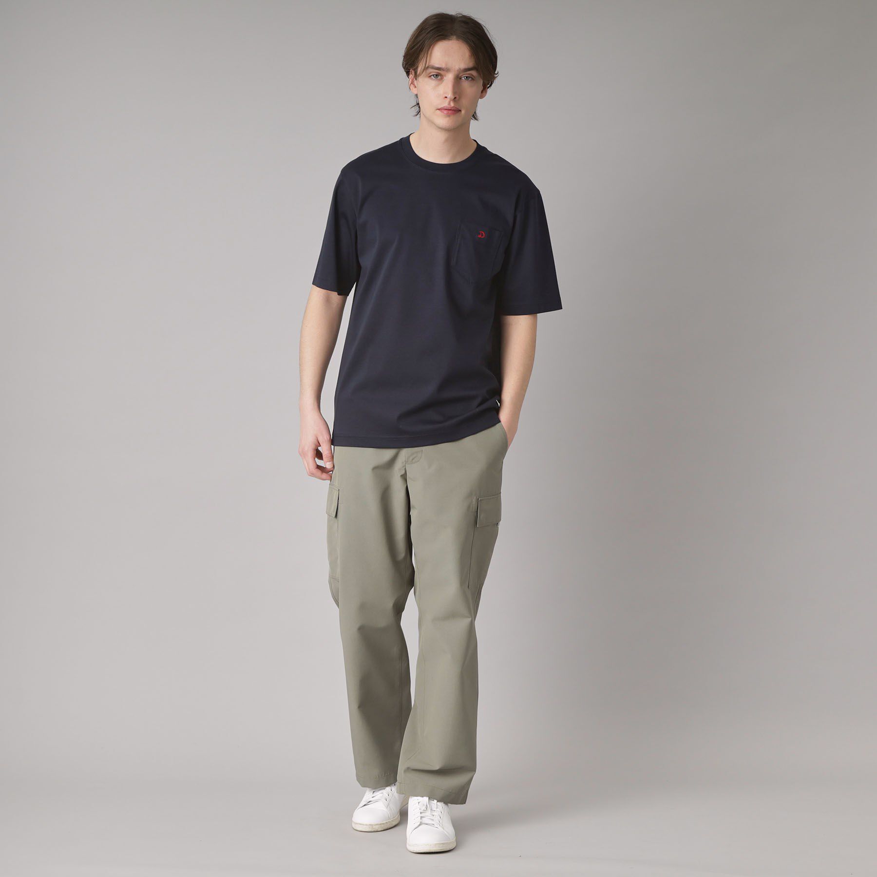 DRESSTERIOR「【接触冷感/抗菌防臭/消臭】ICE CLEAR COTTON ポケットTシャツ」|Tシャツ・カットソー|