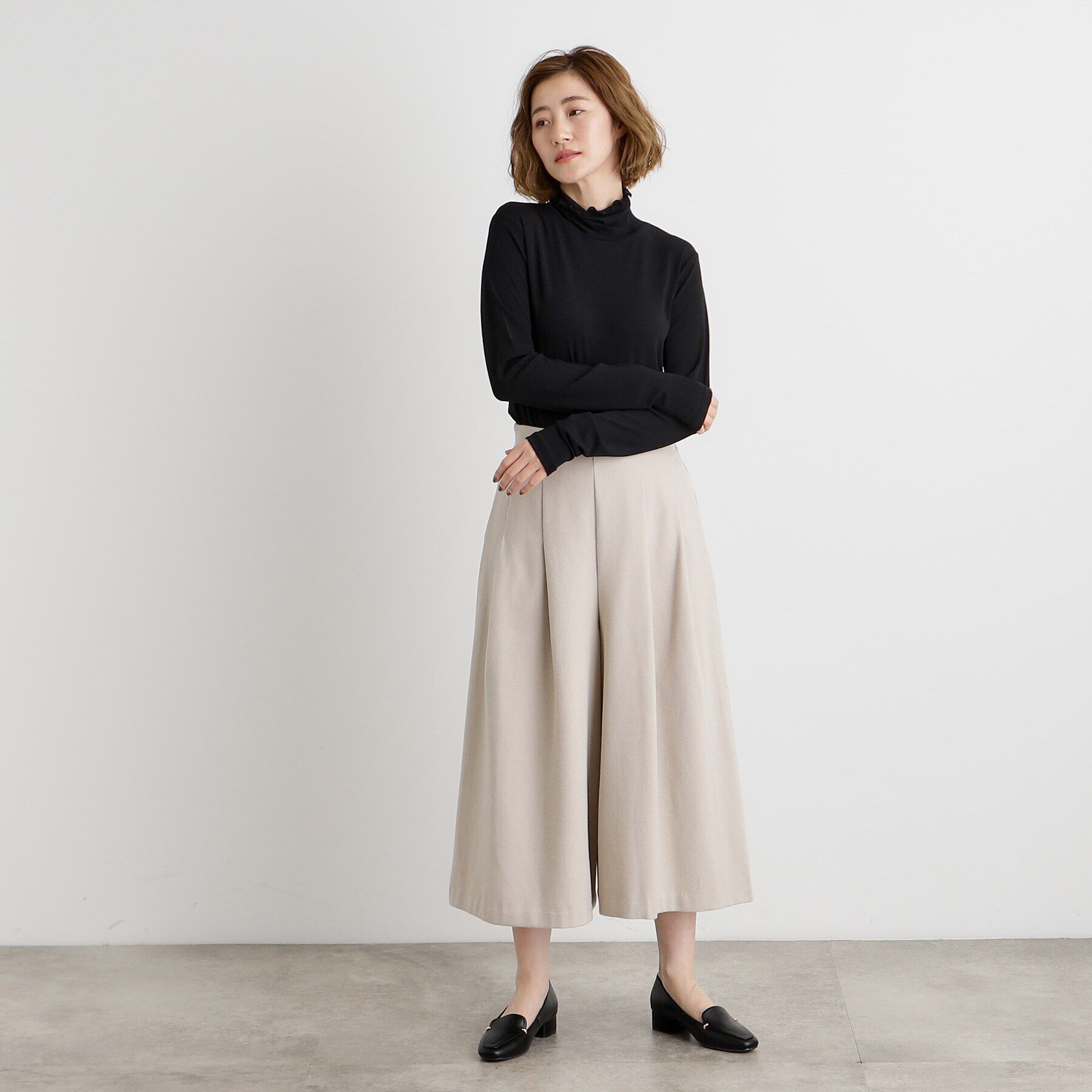 grove「レイヤードシアータートルプルオーバー」|Tシャツ・カットソー|