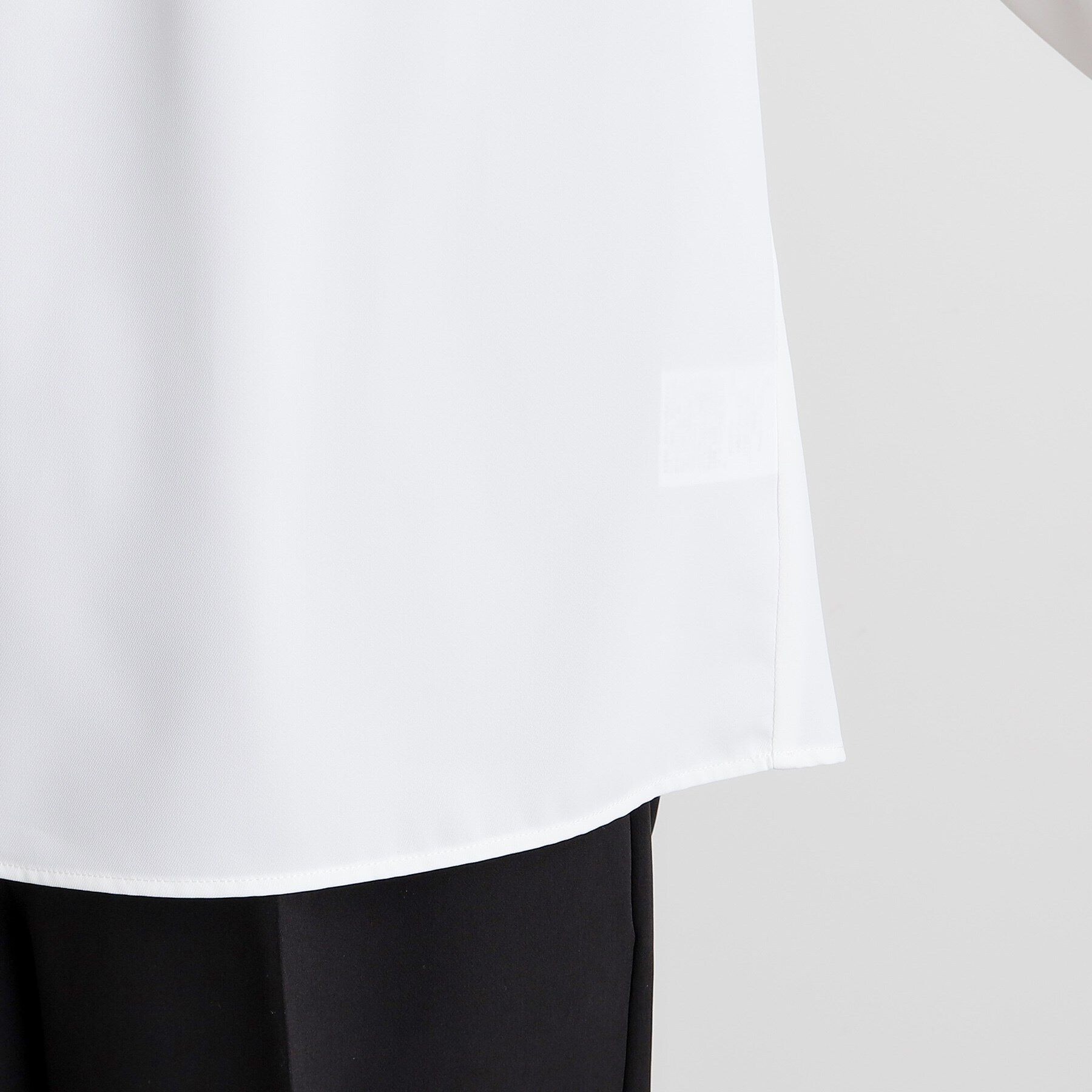 grove「パール調タックブラウス」|シャツ・ブラウス|