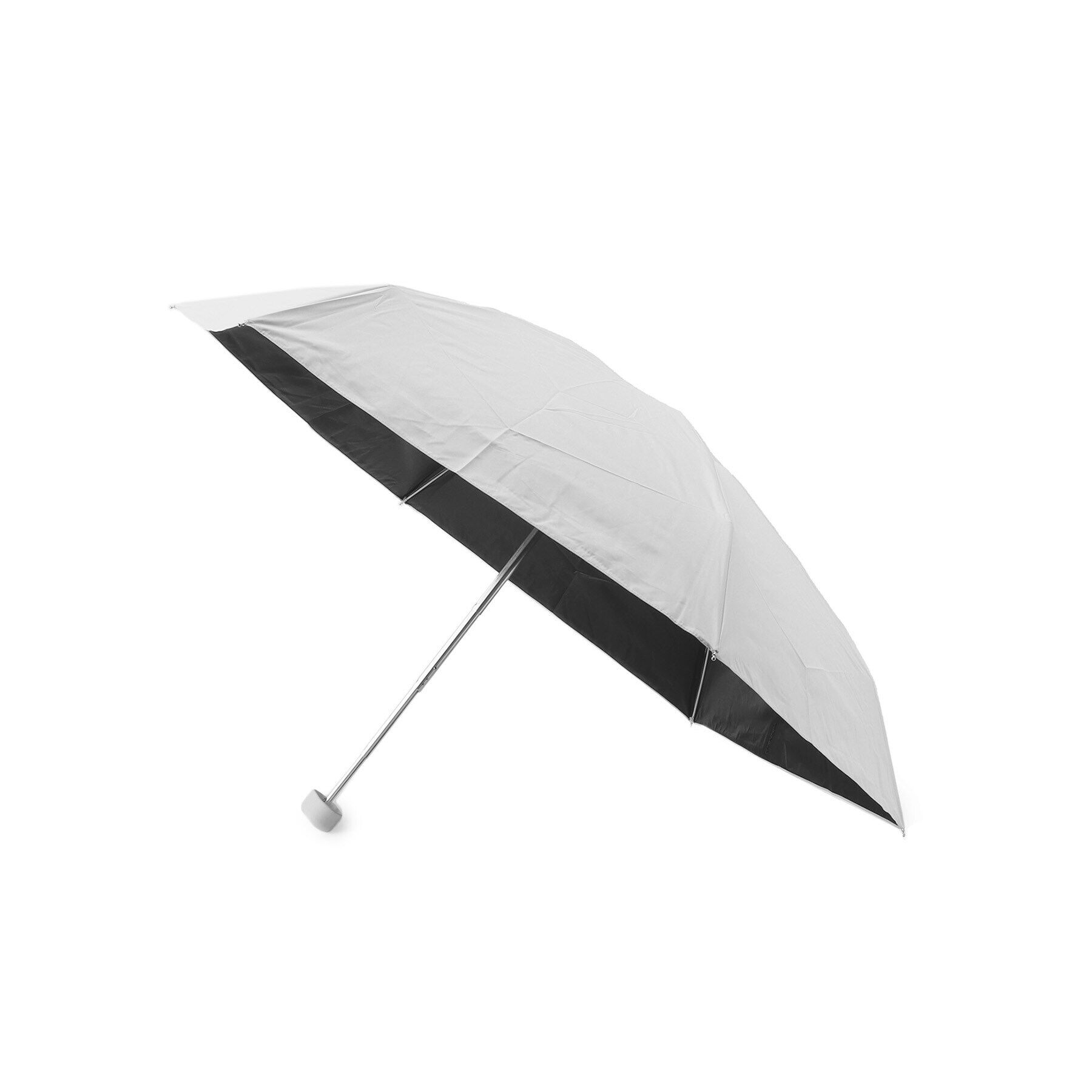 grove「【晴雨兼用】PUファボカラーミーアンブレラミニ」|傘|ホワイト(001)