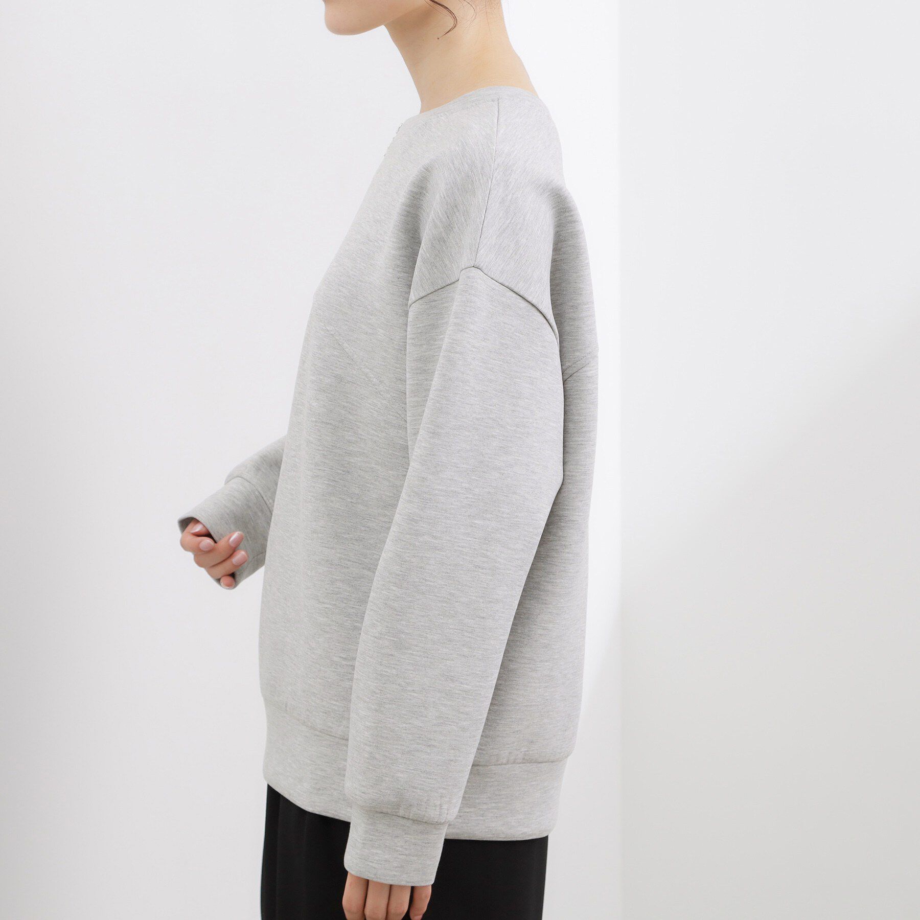 grove「2WAYハーフジップスウェット」|パーカー|