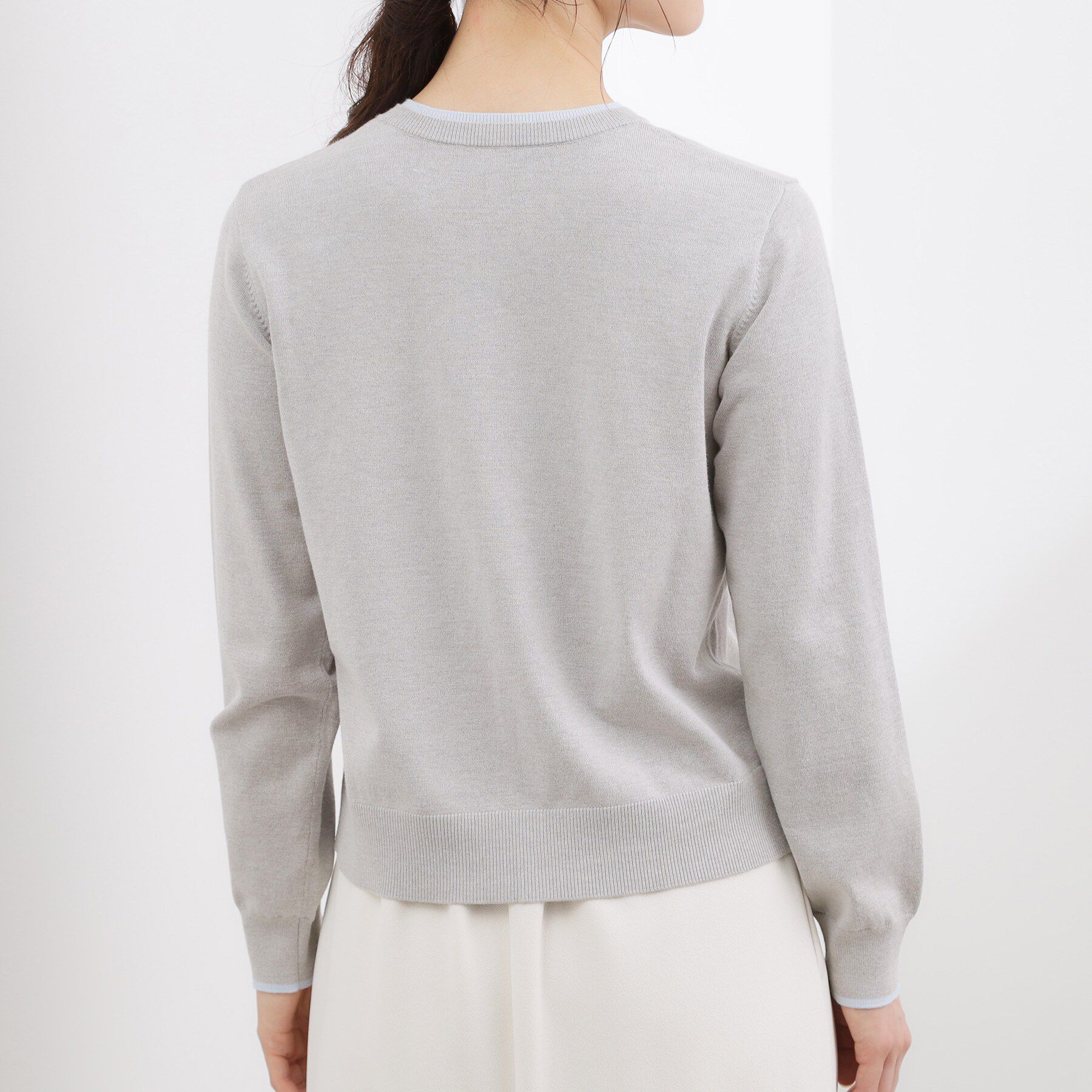 grove「レイヤード風配色カーディガン」|カーディガン|