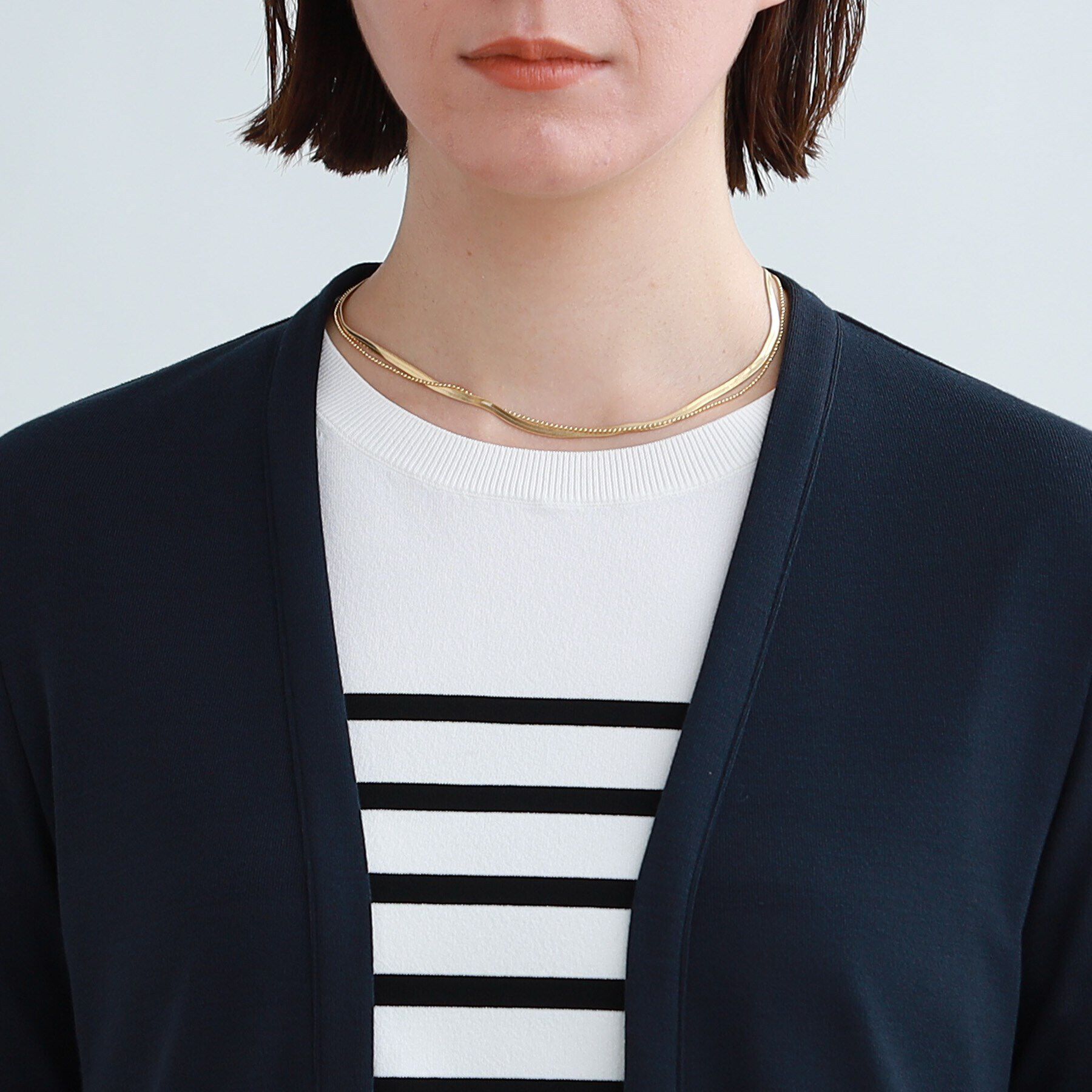 INDIVI「【洗える/UVケア/接触冷感/日本製】定番！ロング丈カーディガン」|カーディガン|