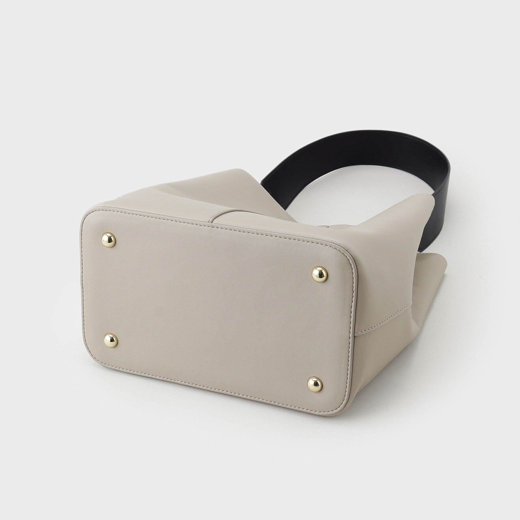 INDIVI「【合皮】ワンショルダーミドルバッグ」|トートバッグ|