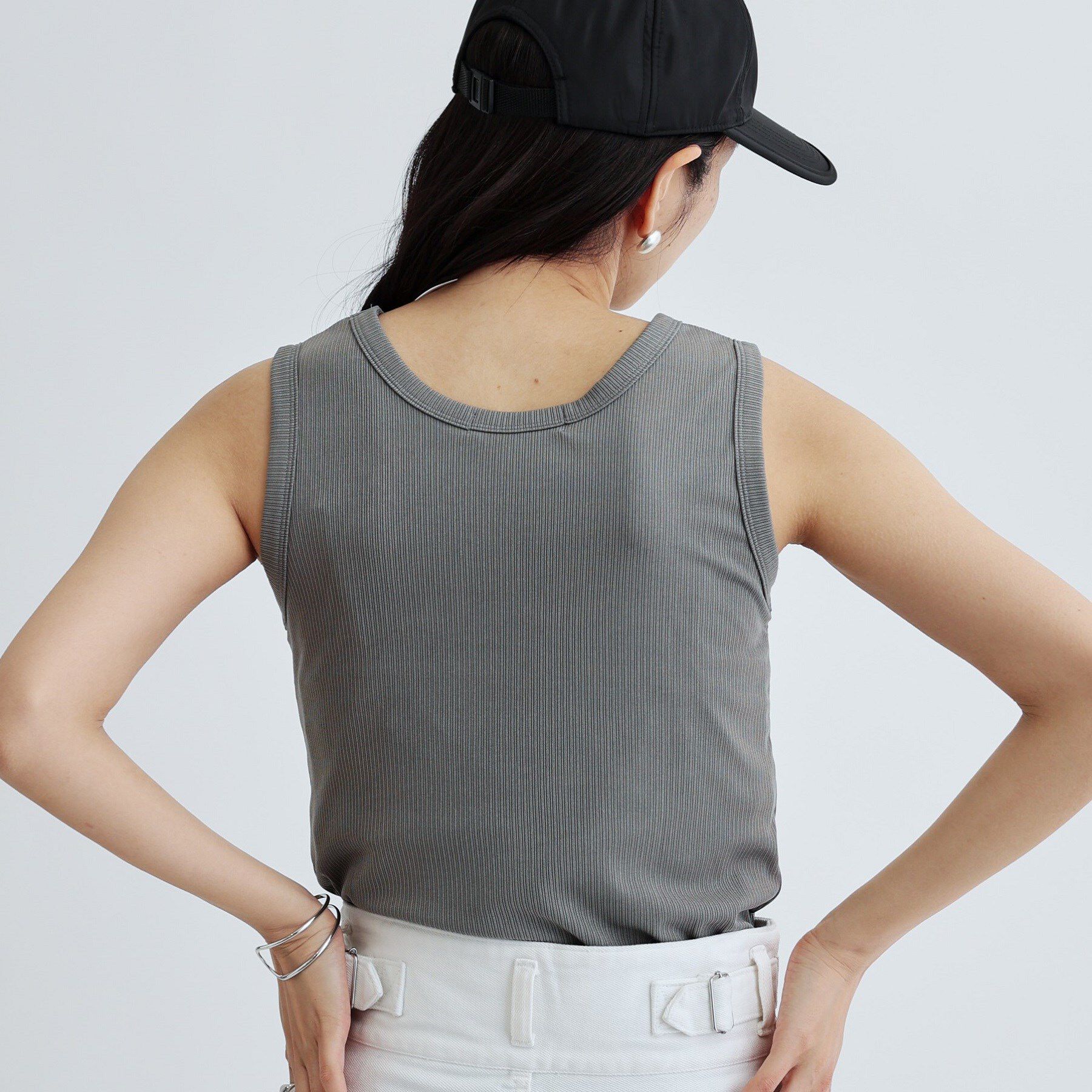 GALLEST「【再入荷】ランダムリブタンクトップ」|キャミソール|