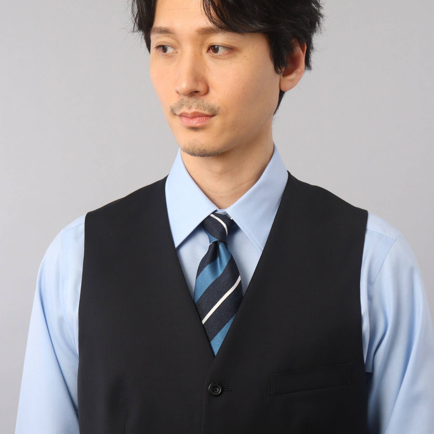 TAKEO KIKUCHI「【Sサイズ～】サージ　ベスト」|スーツ|