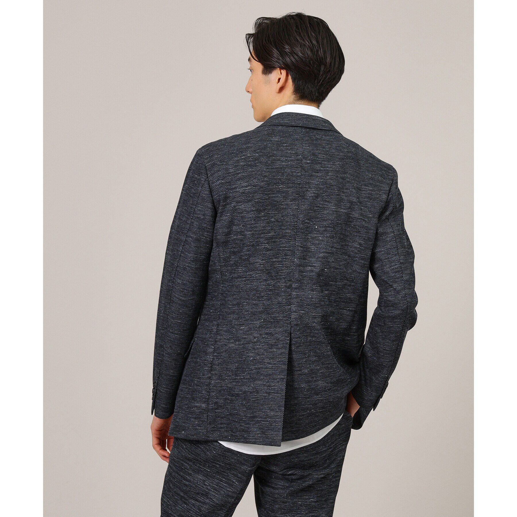 TAKEO KIKUCHI「【尾州織】リネンブレンド メッシュ ジャケット」|テーラードジャケット|