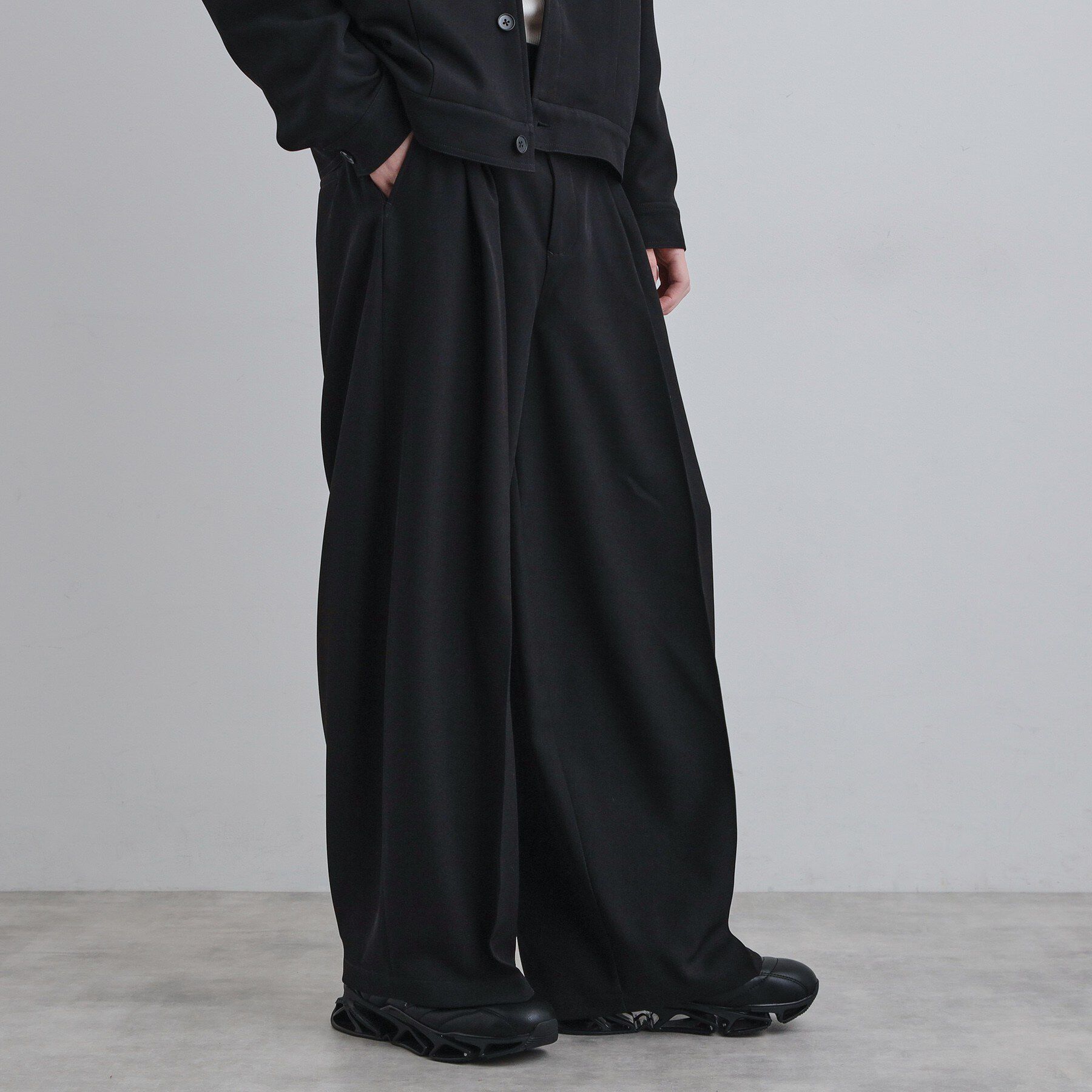 tk.TAKEO KIKUCHI「バギースラックス」|その他|ブラック(019)