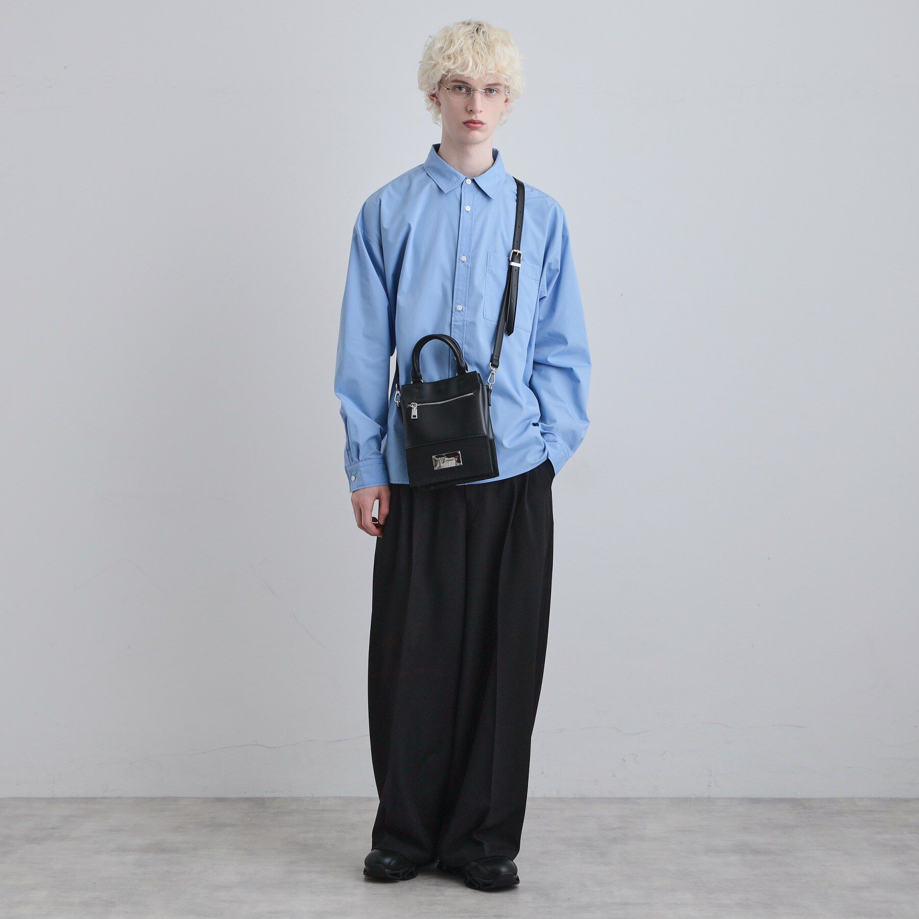 tk.TAKEO KIKUCHI「ツートンミニZIPショルダーバッグ」|ショルダー・メッセンジャー|