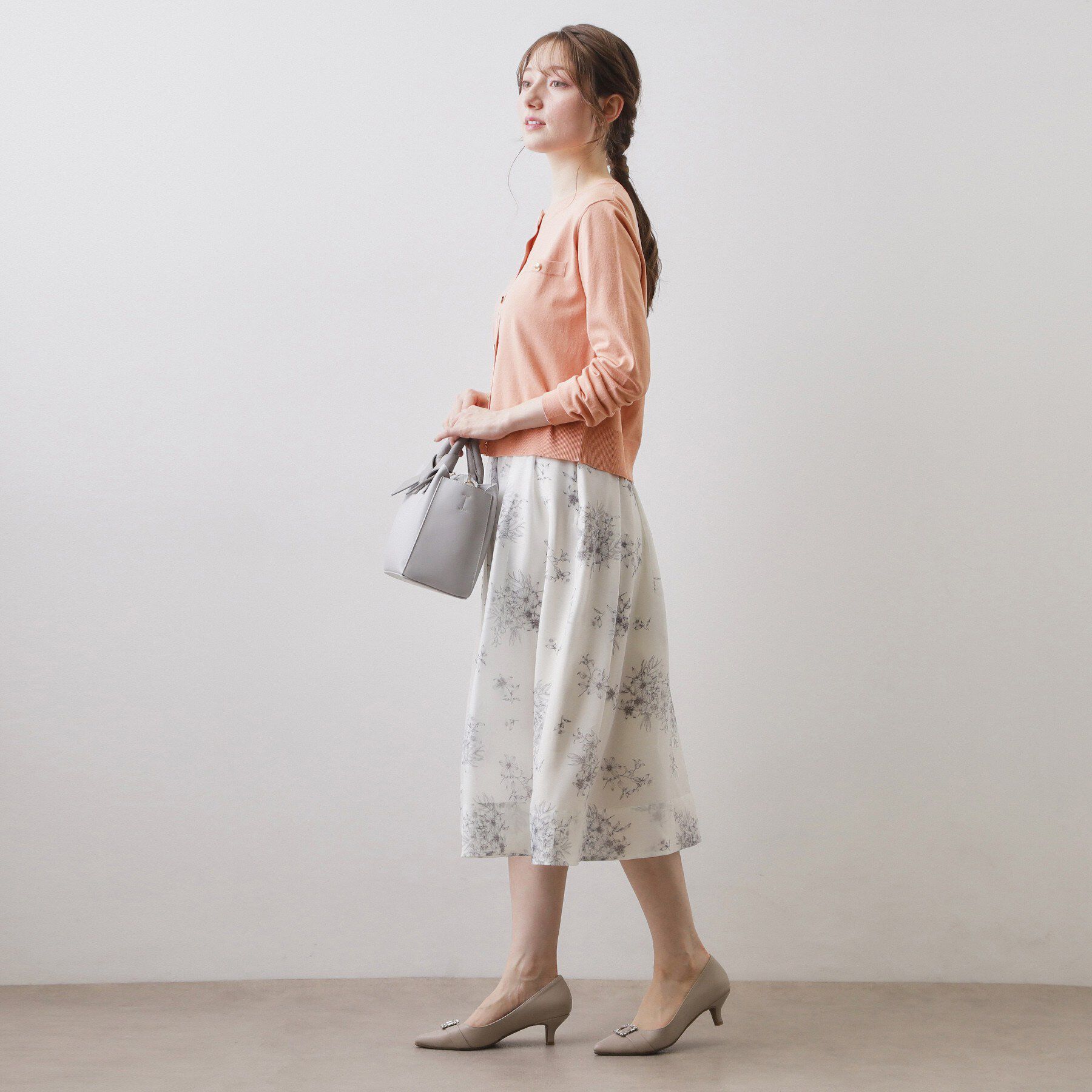 index「ボクシークルーネックカーディガン【洗濯機OK】《5col》」|カーディガン|