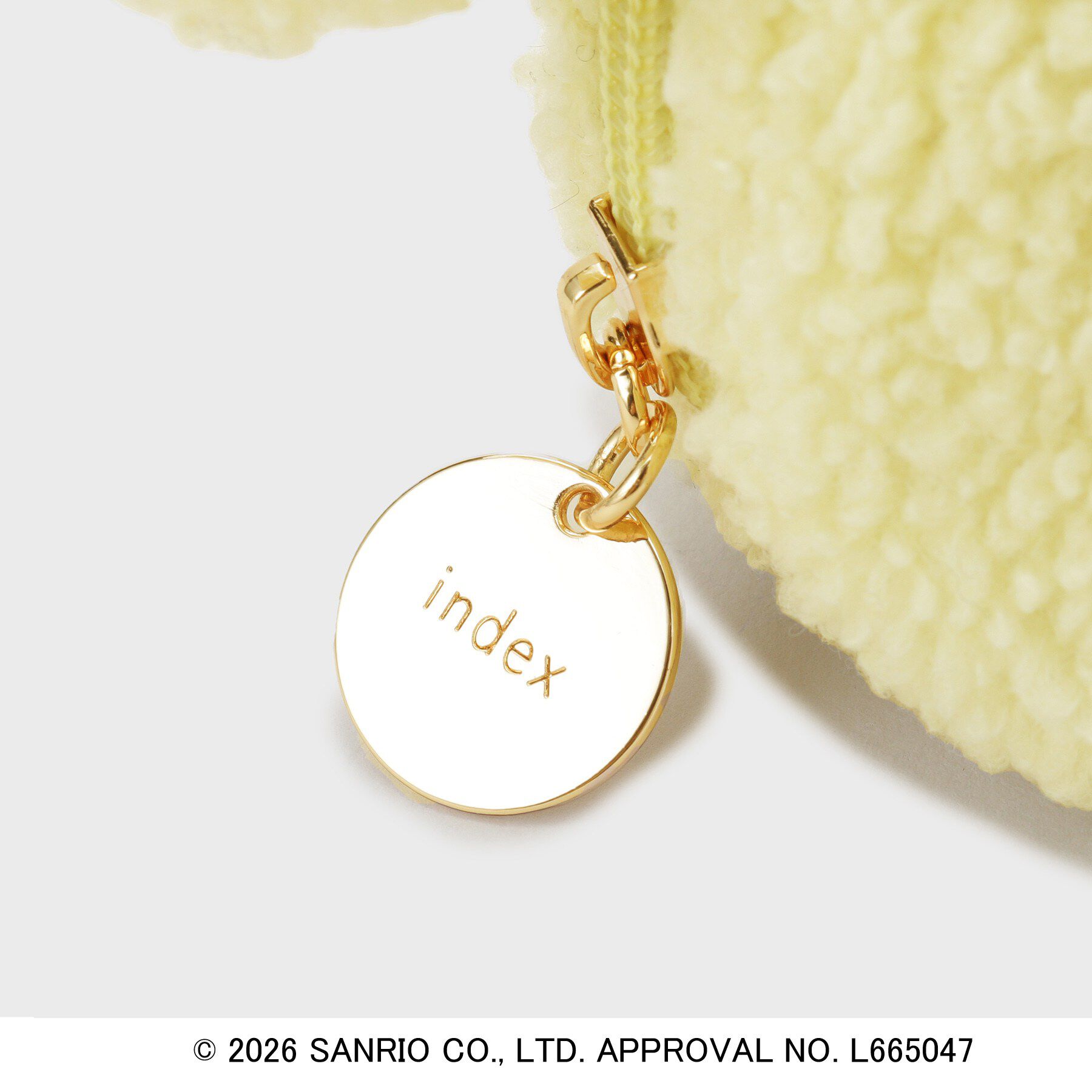 index「◆【ポムポムプリン】ふわふわフェイスポーチ」|ポーチ|