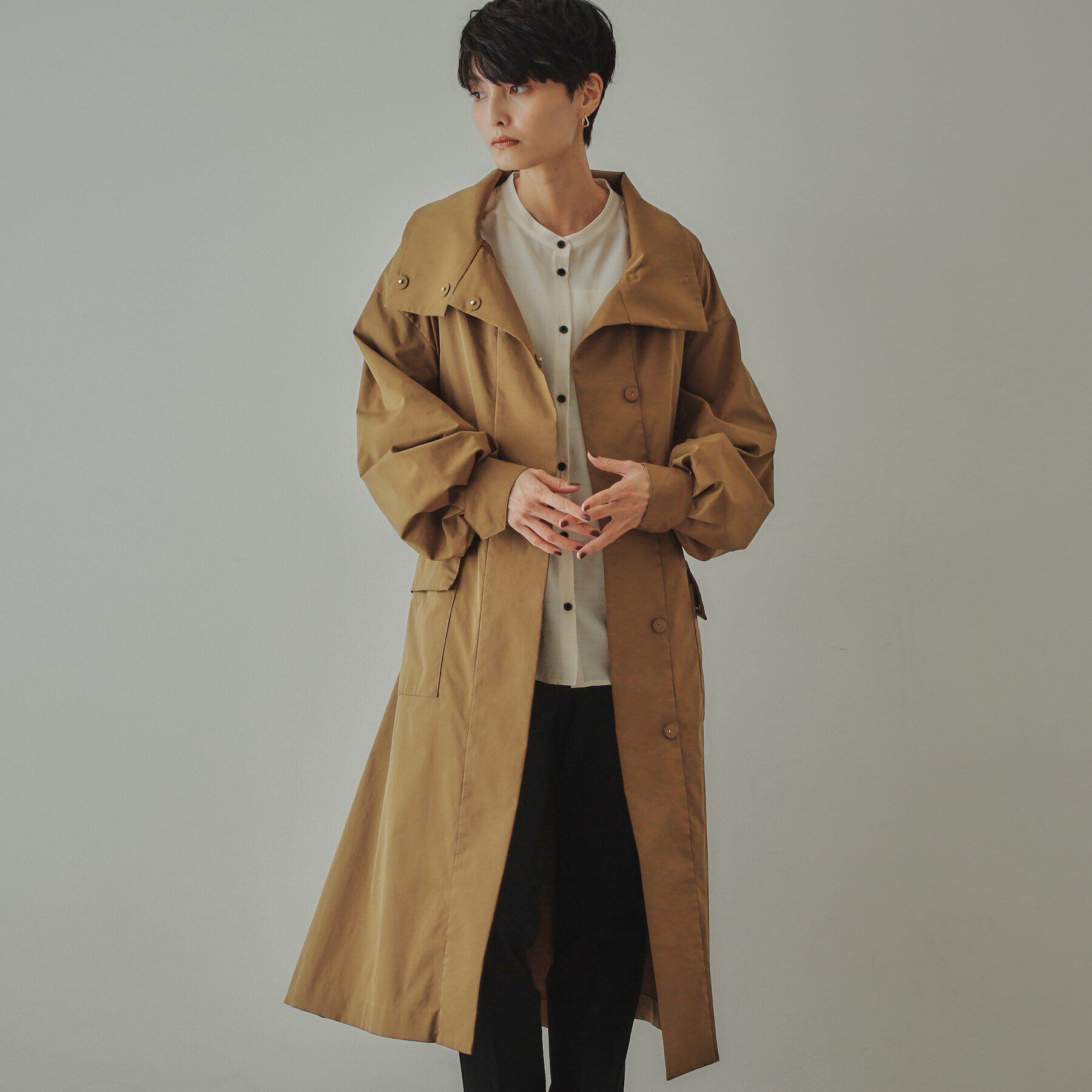 OPAQUE.CLIP「【大草直子さんコラボ】3WAYアウター」|ダウン|