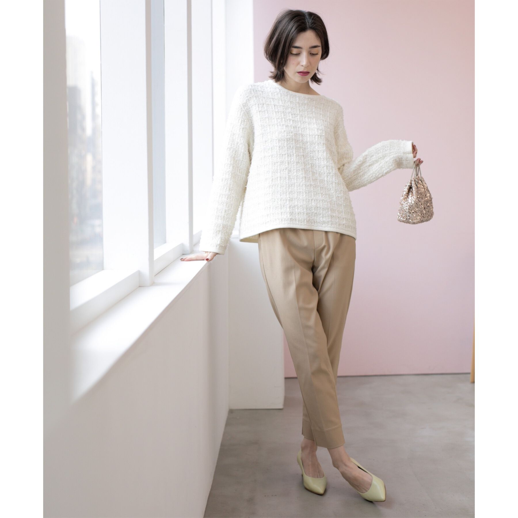 OPAQUE.CLIP「《S-LLsize》ハイストレッチイージースティックパンツ【洗濯機洗い可】」|その他|