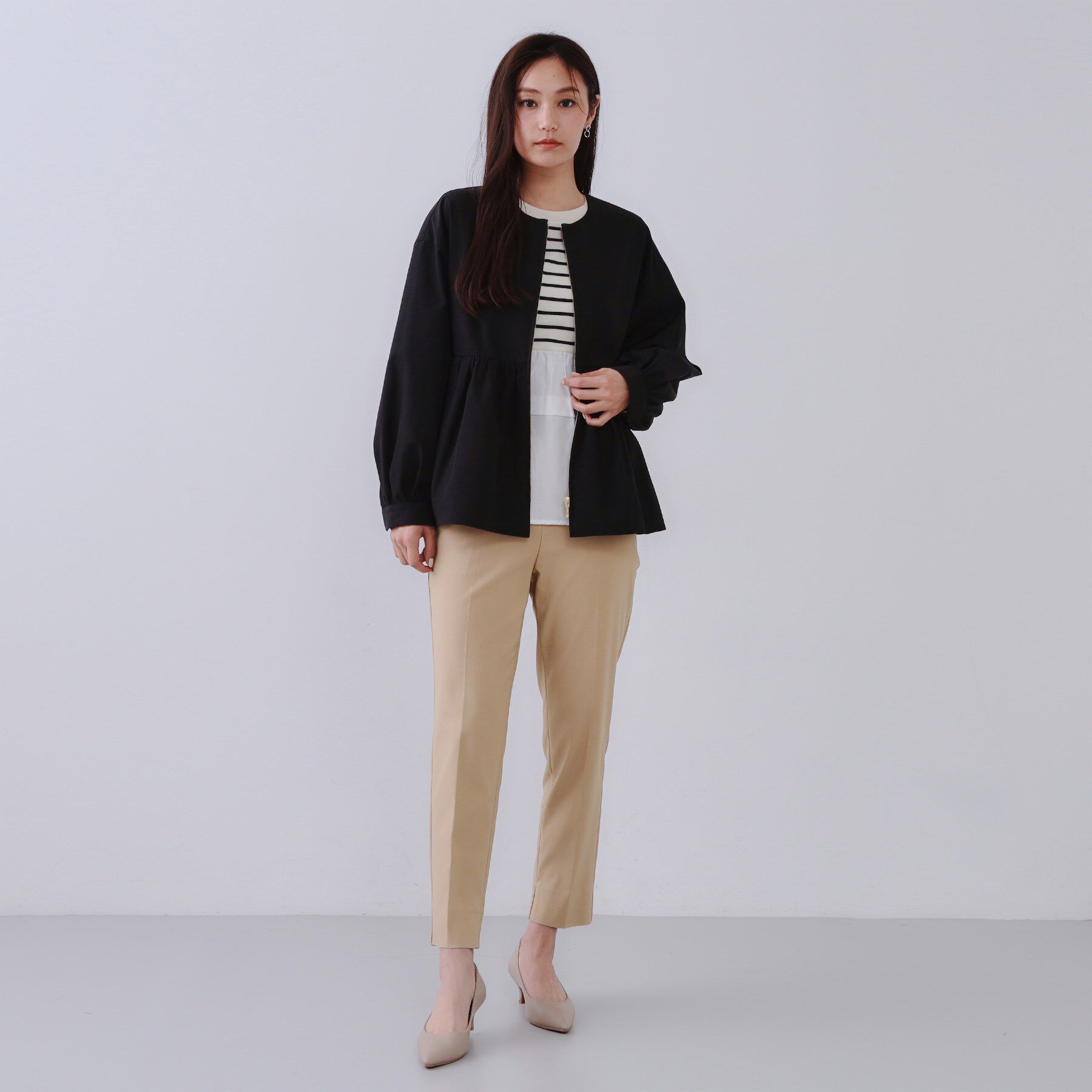 OPAQUE.CLIP「《S-LLsize》ハイストレッチイージースティックパンツ【洗濯機洗い可】」|その他|