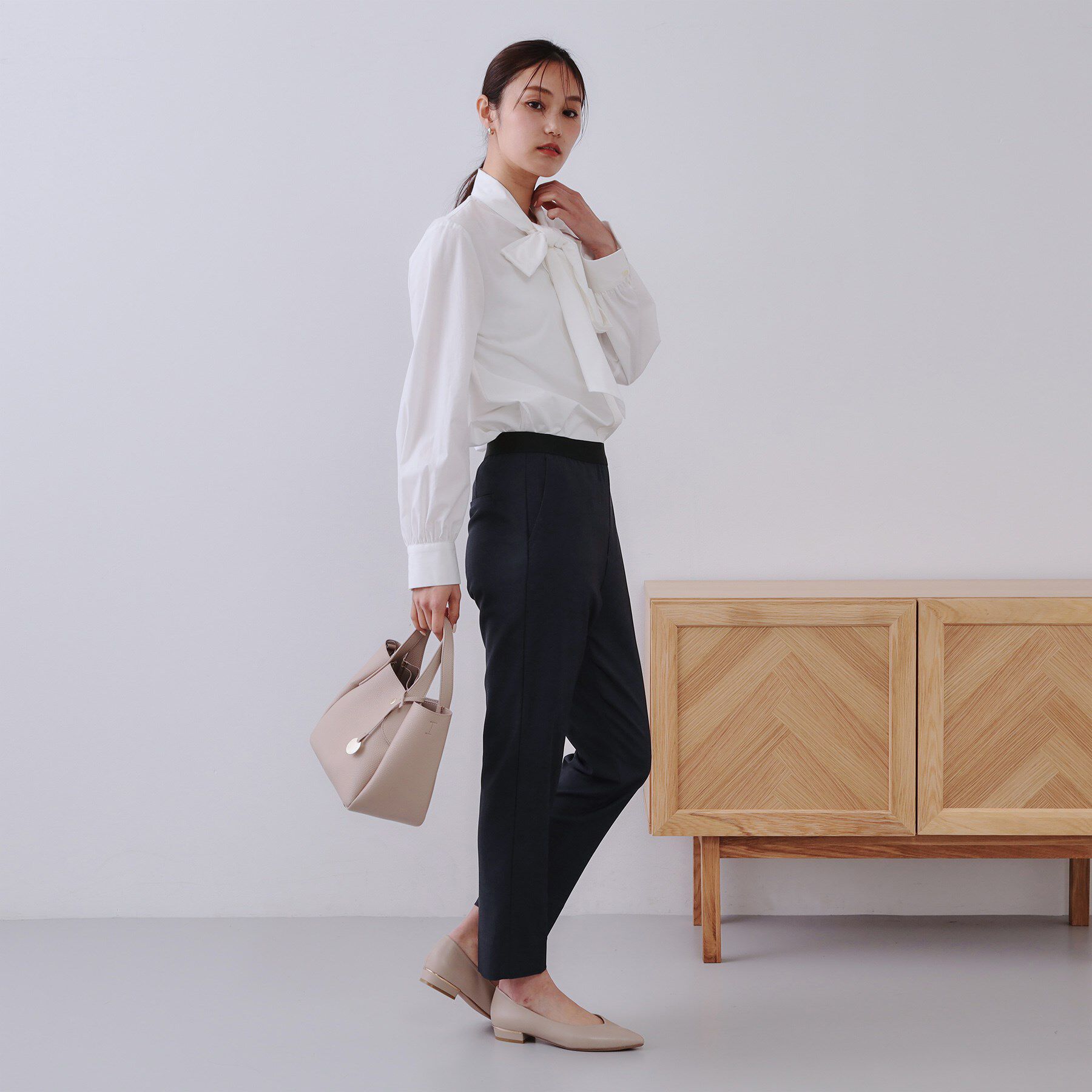 OPAQUE.CLIP「《S-LLsize》ハイストレッチイージースティックパンツ【洗濯機洗い可】」|その他|