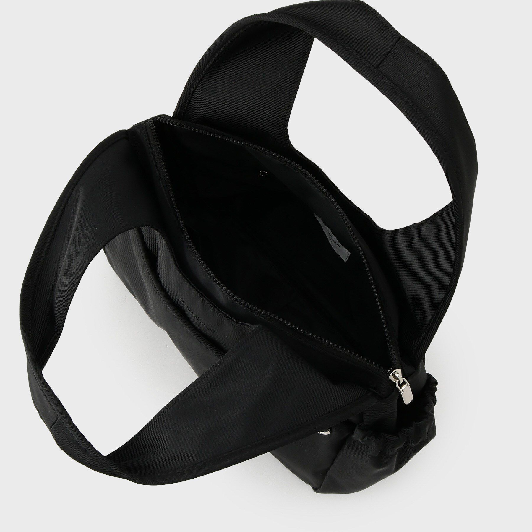 OPAQUE.CLIP「フロントポケット3層デザイントライアングルミドルトートバッグ【マルチポケット】」|トートバッグ|