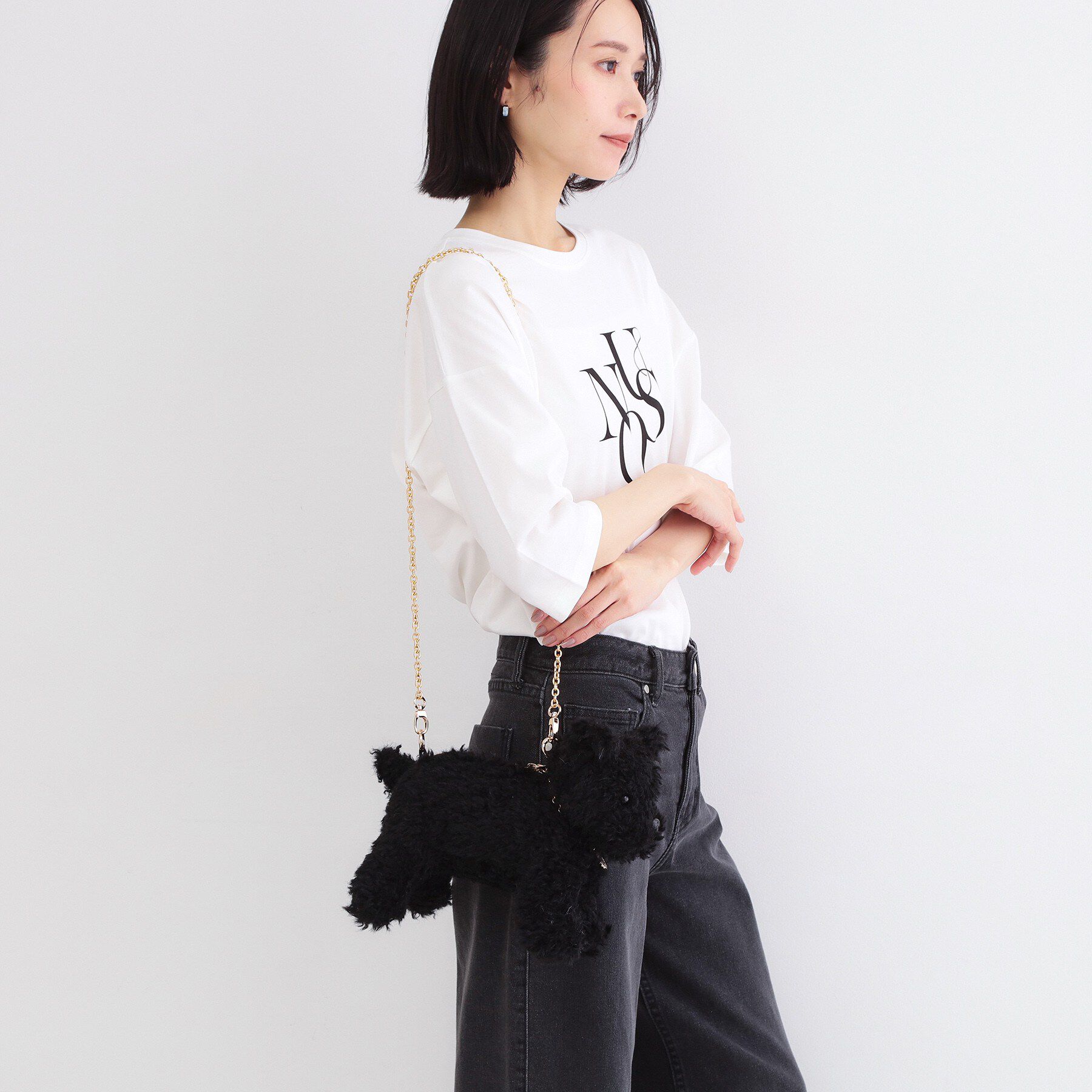 OPAQUE.CLIP「2WAYわんわんミニショルダー」|ショルダー・メッセンジャー|