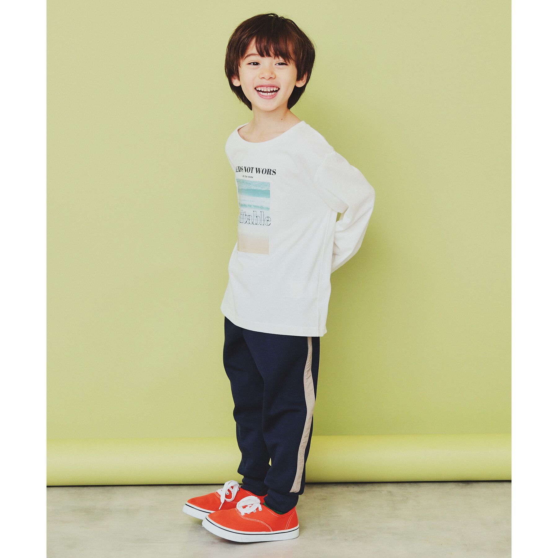 THE SHOP TK「【110-160】ダンボールジョガーパンツ/セットアップ可・洗濯機OK」|その他|