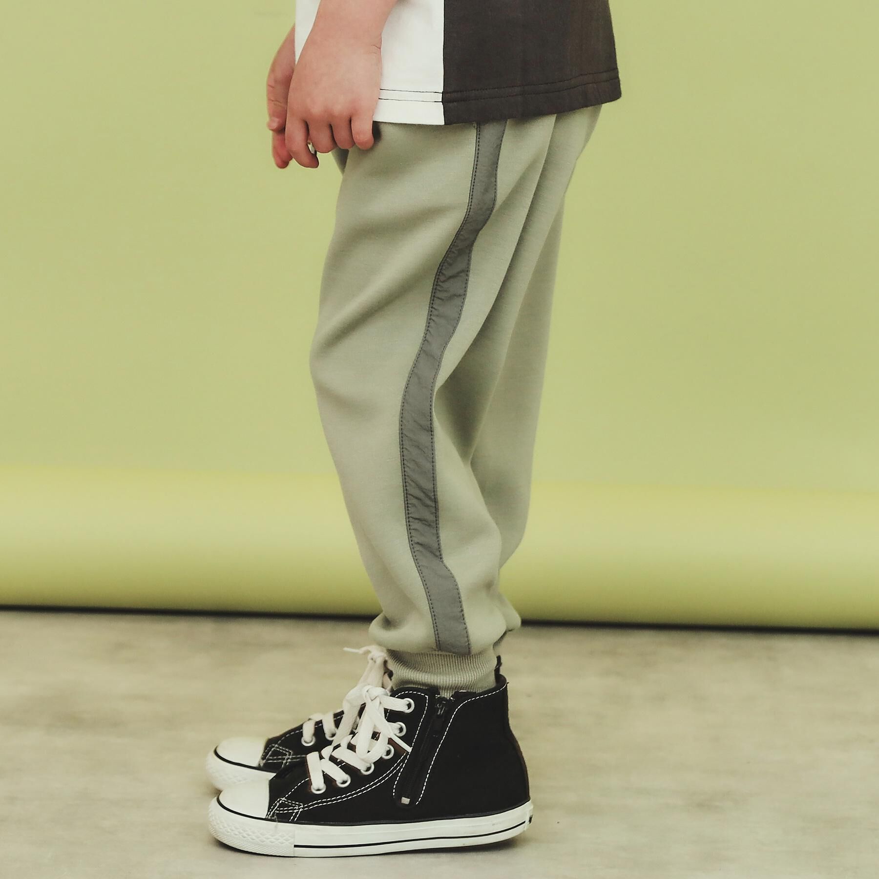 THE SHOP TK「【110-160】ダンボールジョガーパンツ/セットアップ可・洗濯機OK」|その他|オリーブグリーン(0