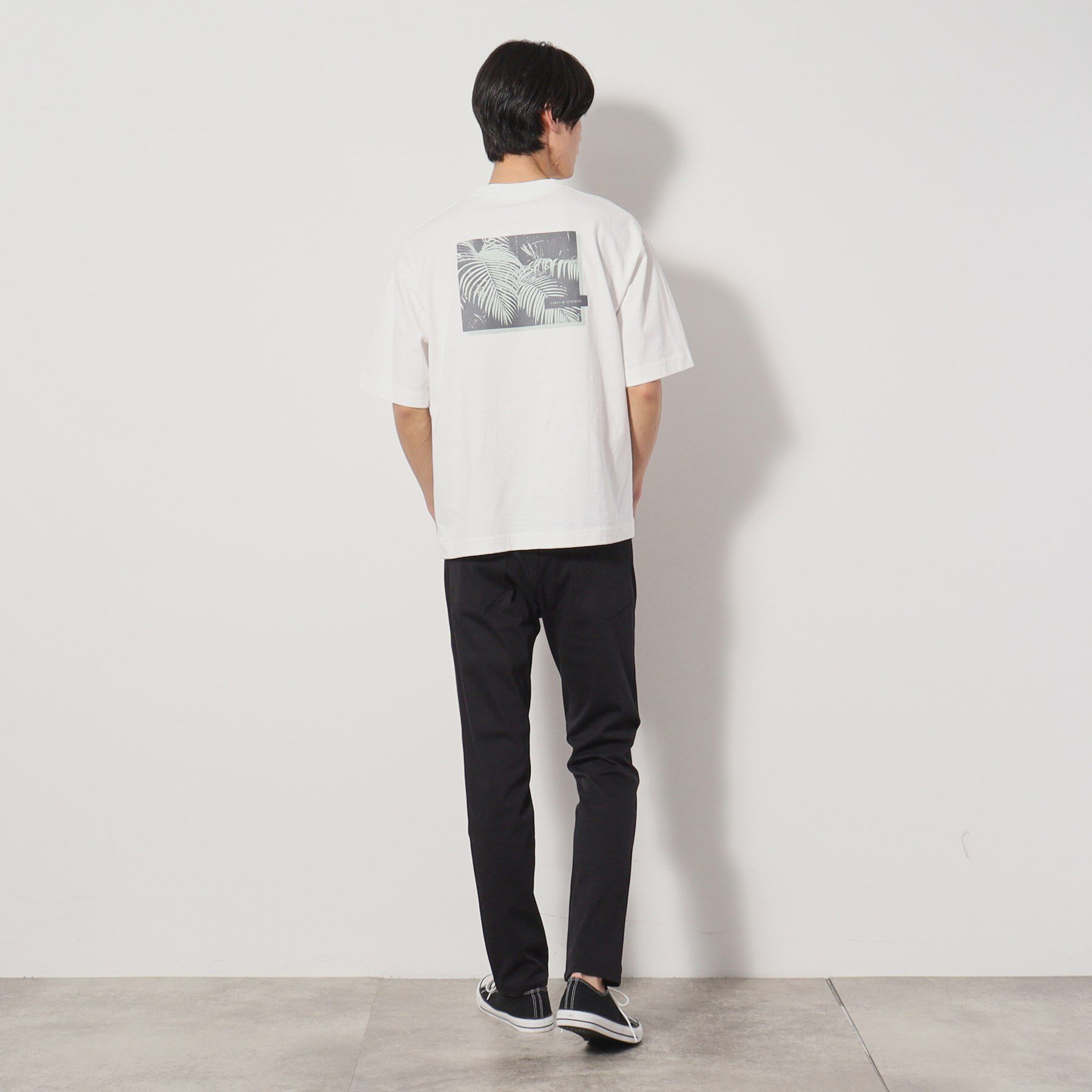 THE SHOP TK「【Begin6月号掲載】オーガニックコットンプリント半袖Tシャツ」|Tシャツ・カットソー|