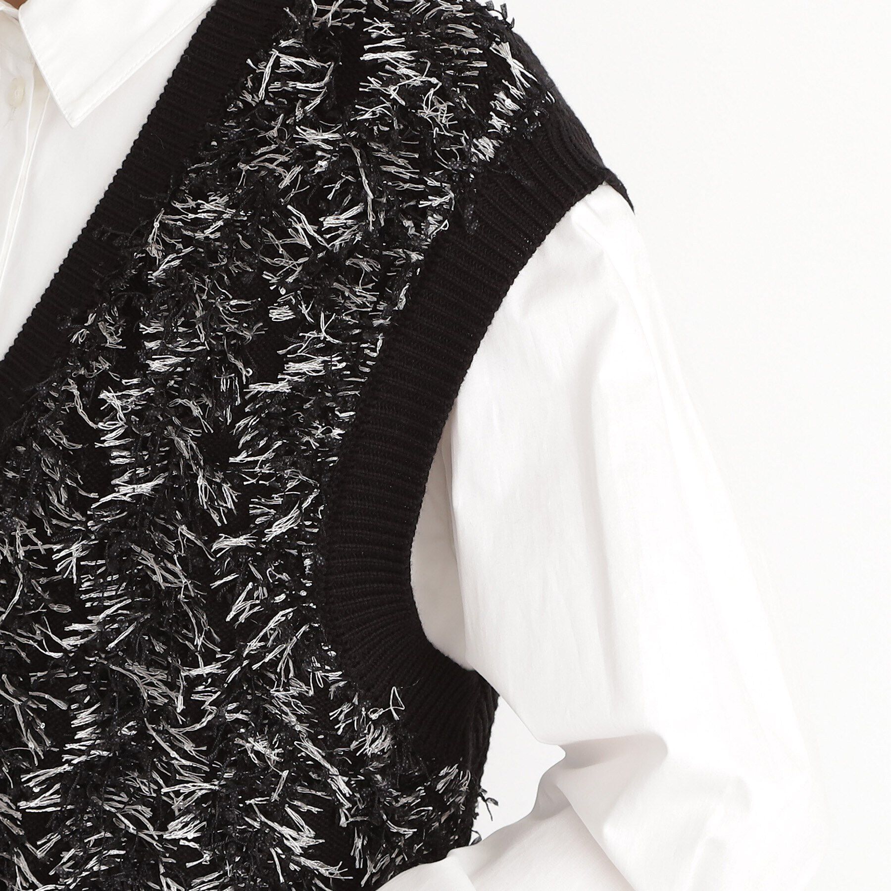 THE SHOP TK「テープヤーンベスト」|ベスト・ジレ|