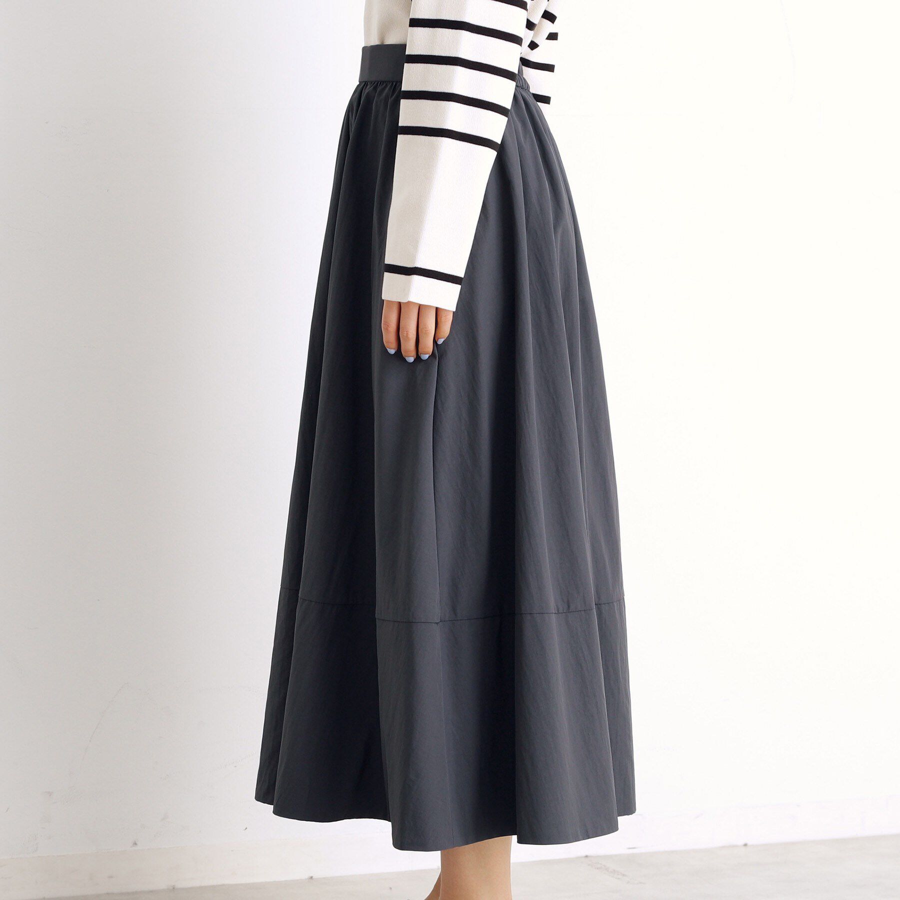 THE SHOP TK「フレアスカート【洗える】」|スカート|