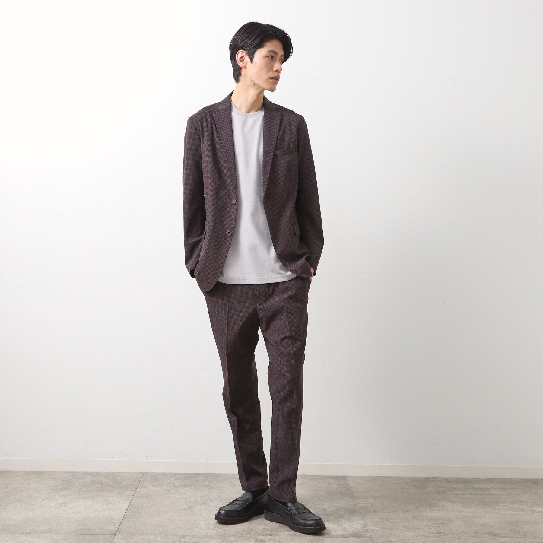 THE SHOP TK「ライトドッツスラックス【セットアップ可/洗濯機OK】」|その他|