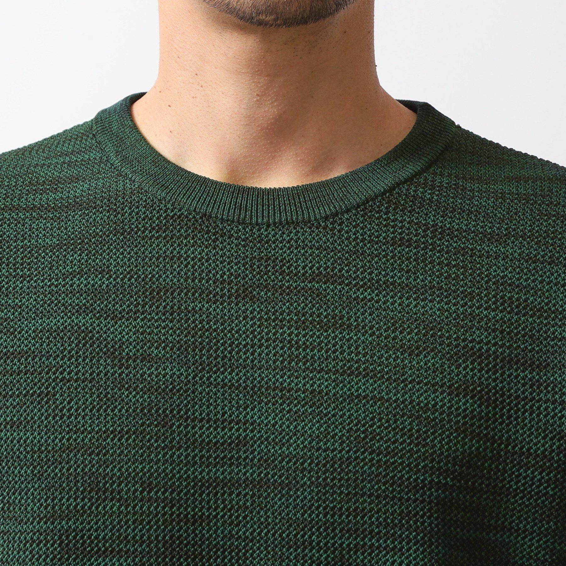 THE SHOP TK「ドライタッチ半袖ニットTシャツ　【洗濯機ＯＫ】」|ニット・セーター|