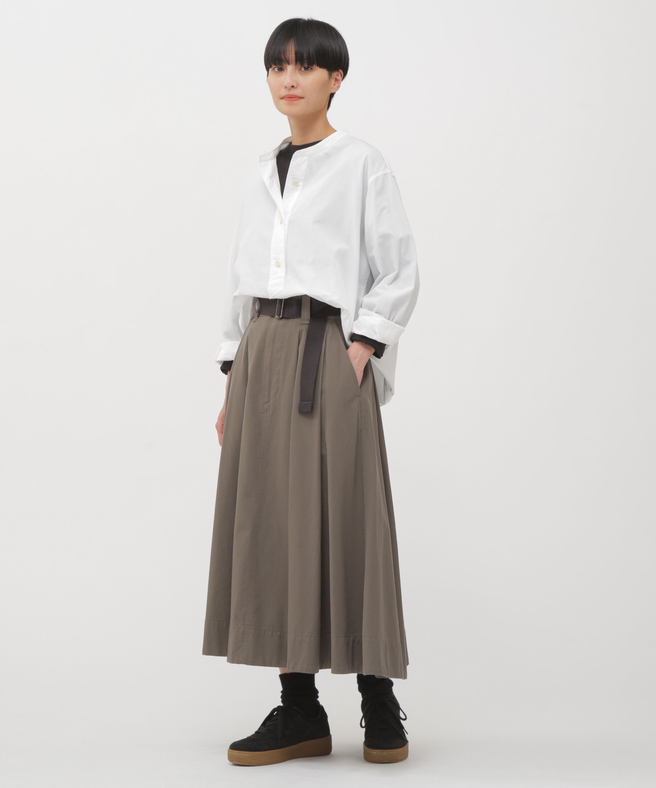 MHL.「GARMENT DYE COTTON SHIRTING SHIRT」|シャツ・ブラウス|