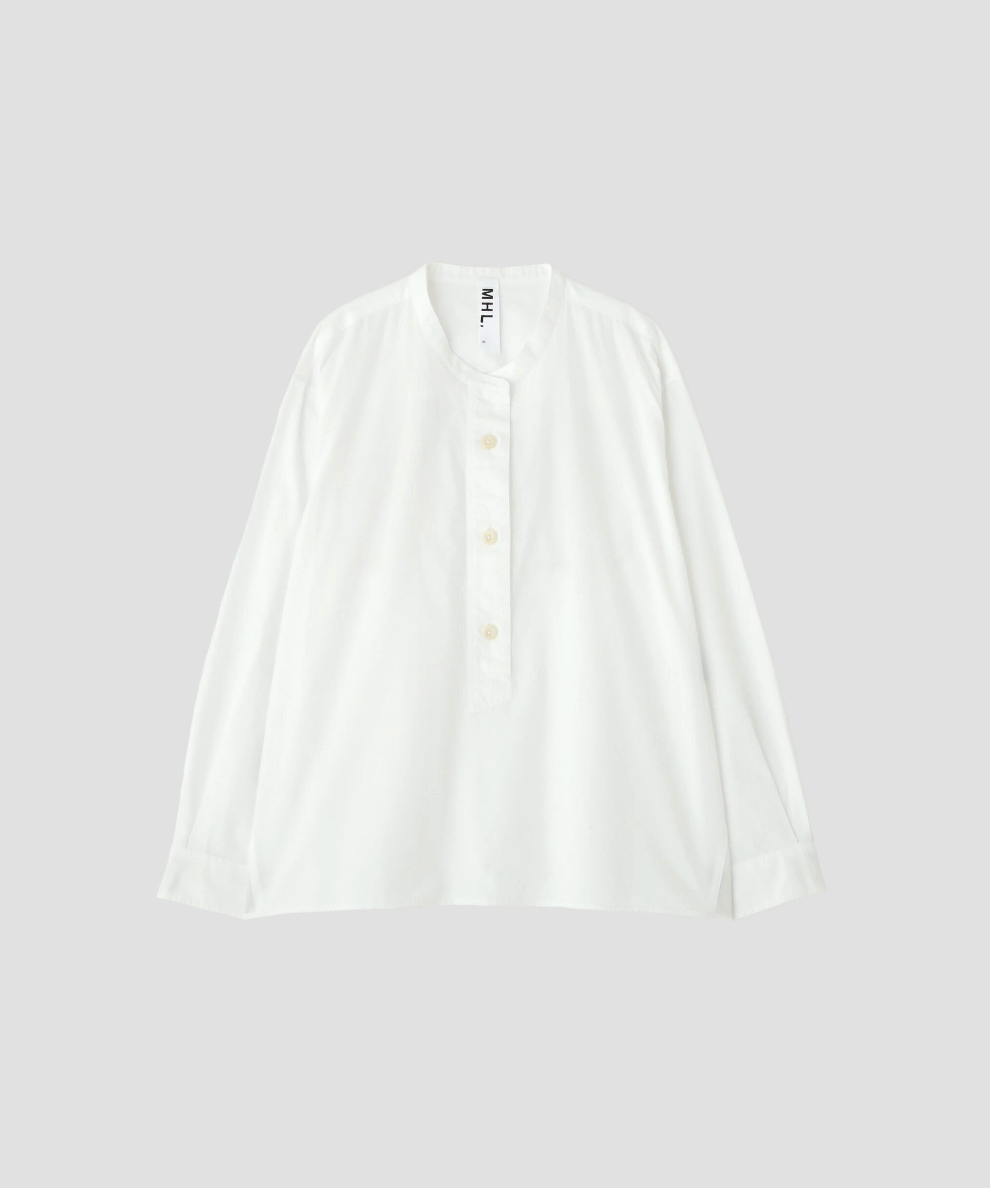 MHL.「GARMENT DYE COTTON SHIRTING SHIRT」|シャツ・ブラウス|