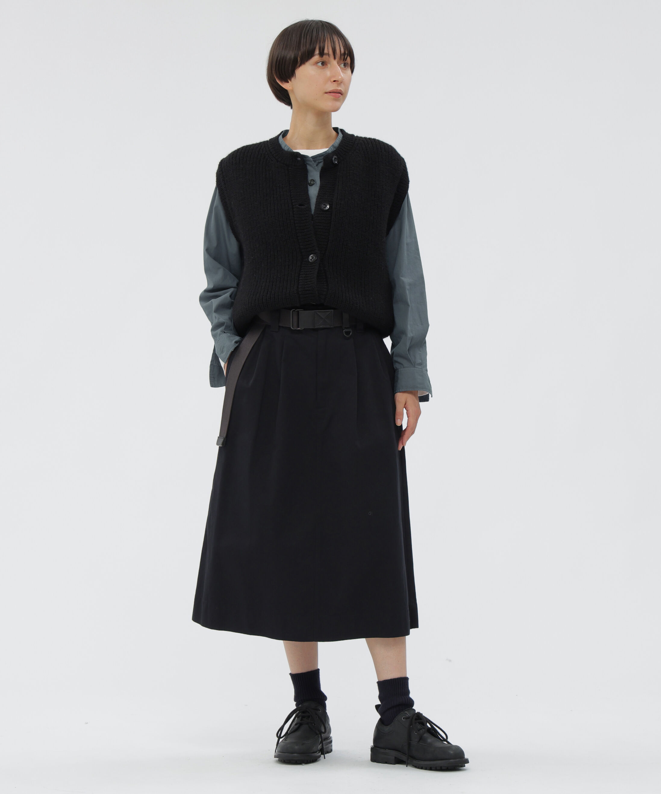 MHL.「GARMENT DYE COTTON SHIRTING SHIRT」|シャツ・ブラウス|