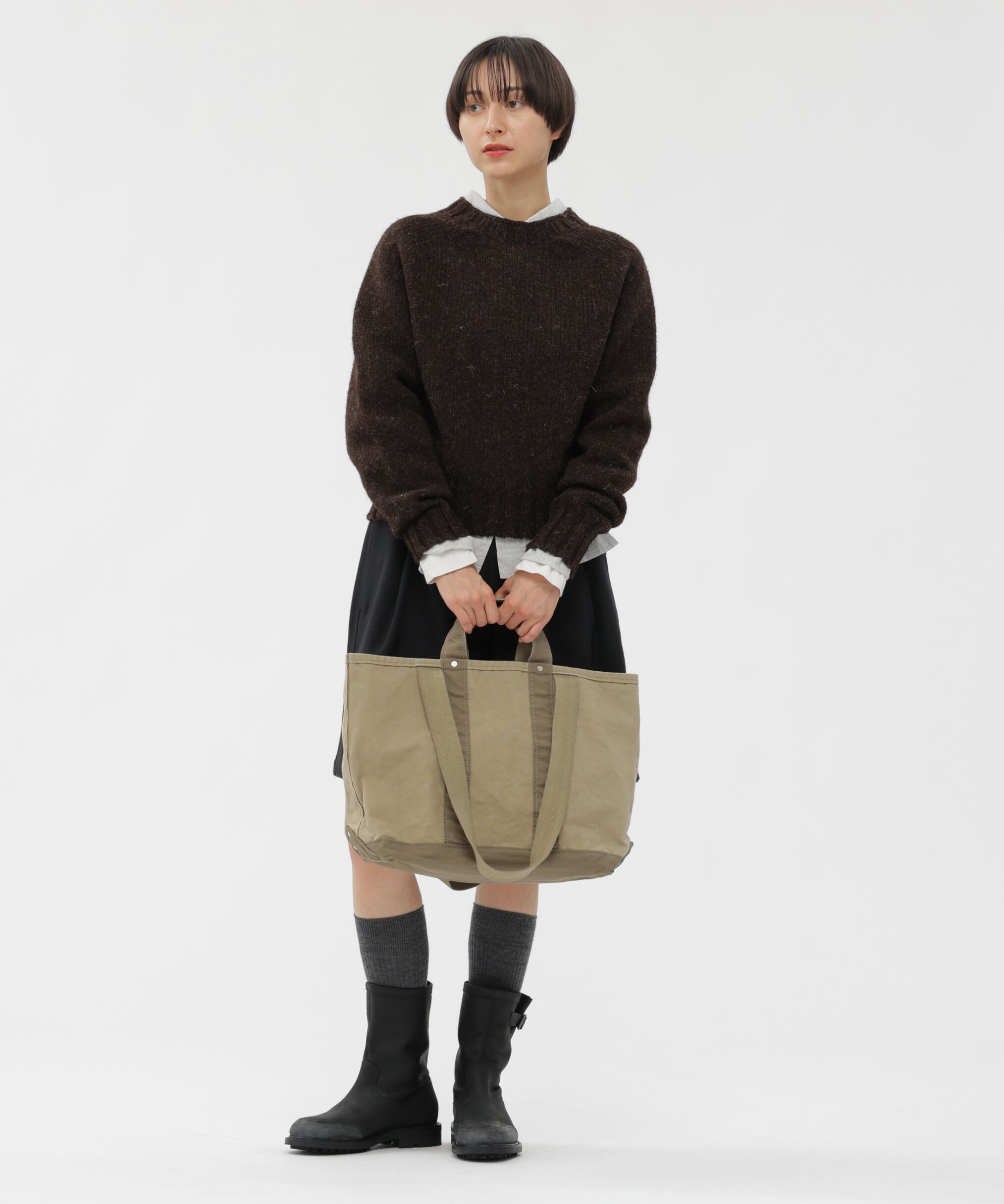 MHL.「RUSTIC WOOL KNITWEAR」|ニット・セーター|
