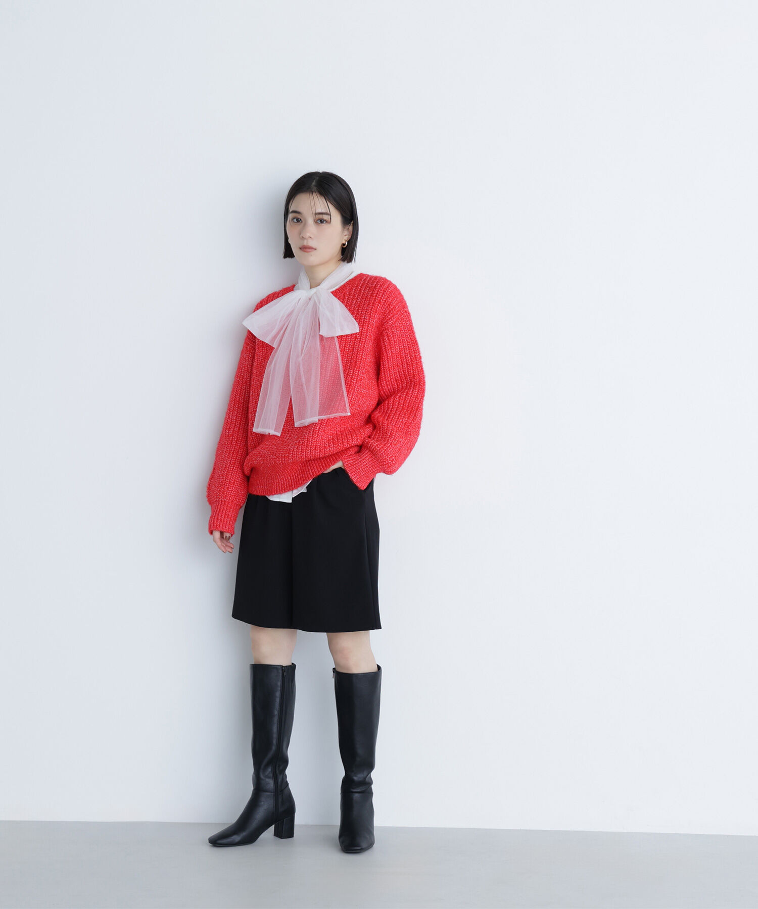  「ローゲージボクシーニット」|ニット・セーター|