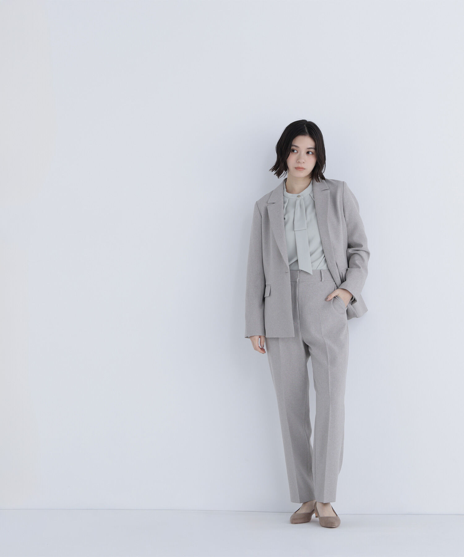  「メランジシャークスキン SETUP テーラードジャケット」|その他|