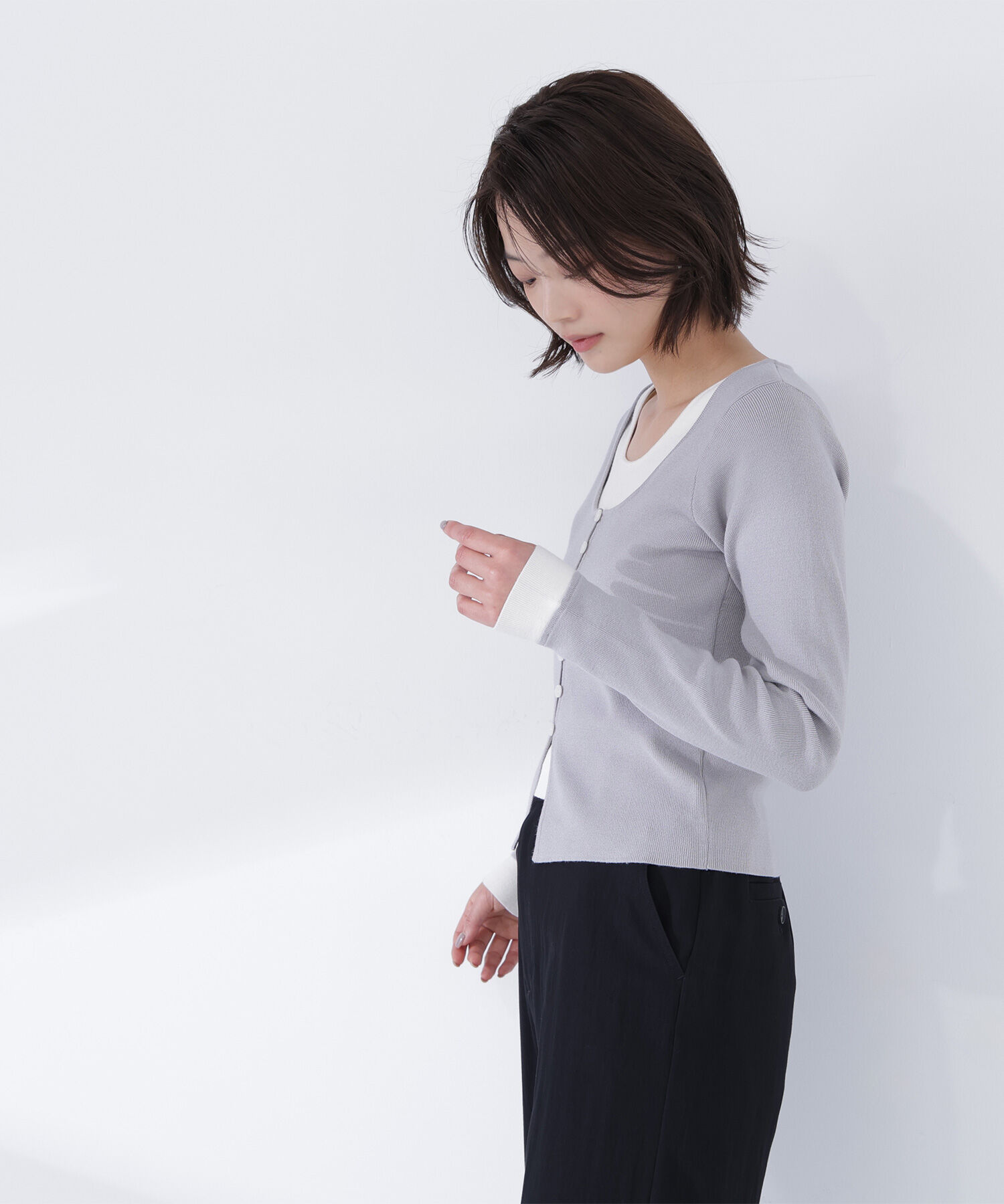  「レイヤードライクニット」|ニット・セーター|