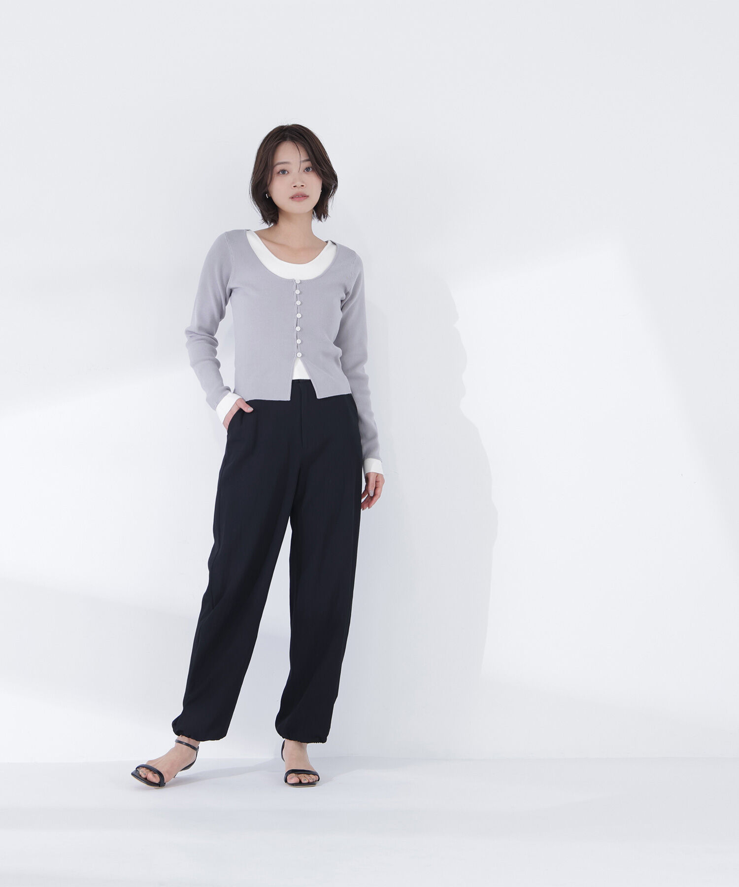  「レイヤードライクニット」|ニット・セーター|