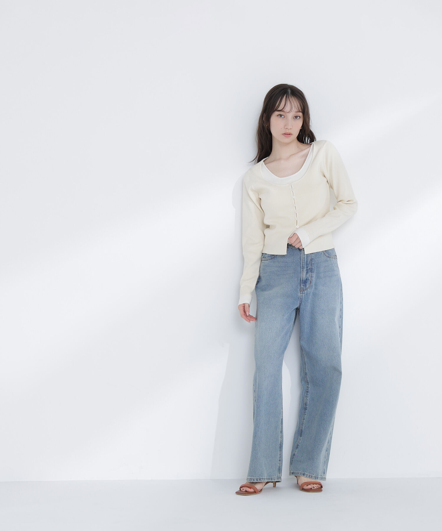  「レイヤードライクニット」|ニット・セーター|