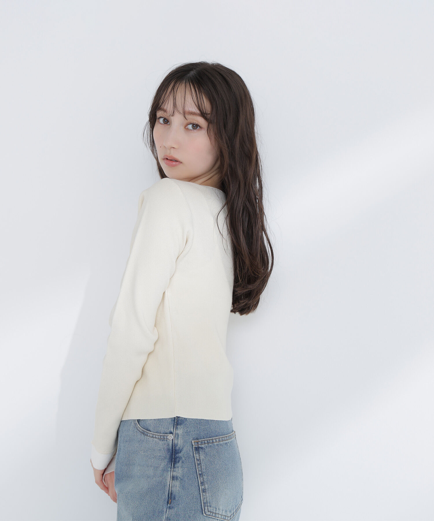  「レイヤードライクニット」|ニット・セーター|