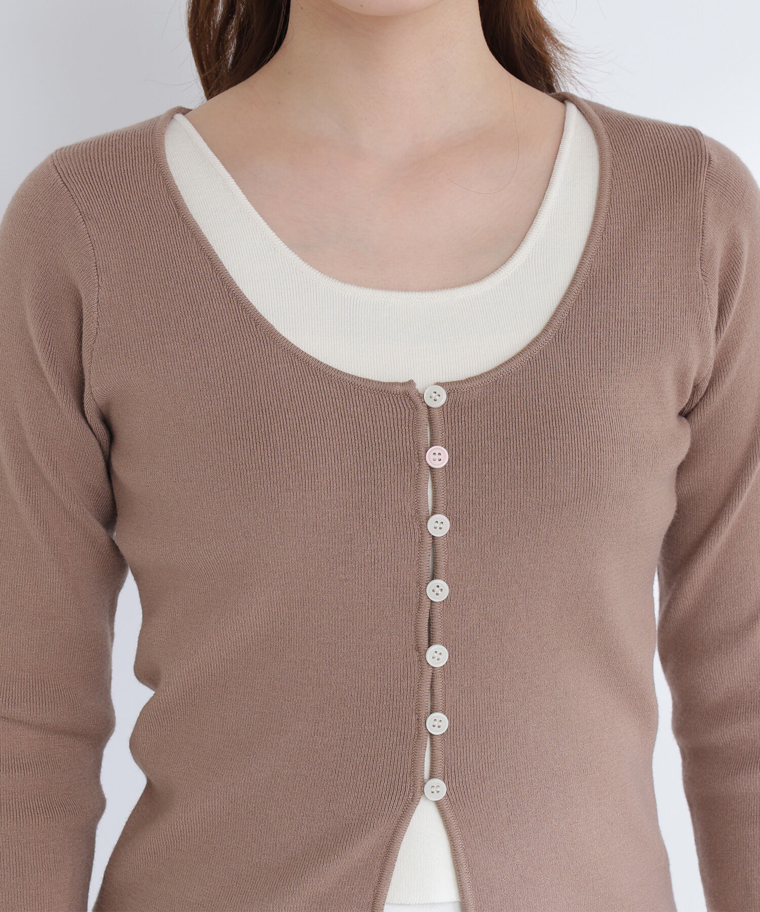  「レイヤードライクニット」|ニット・セーター|