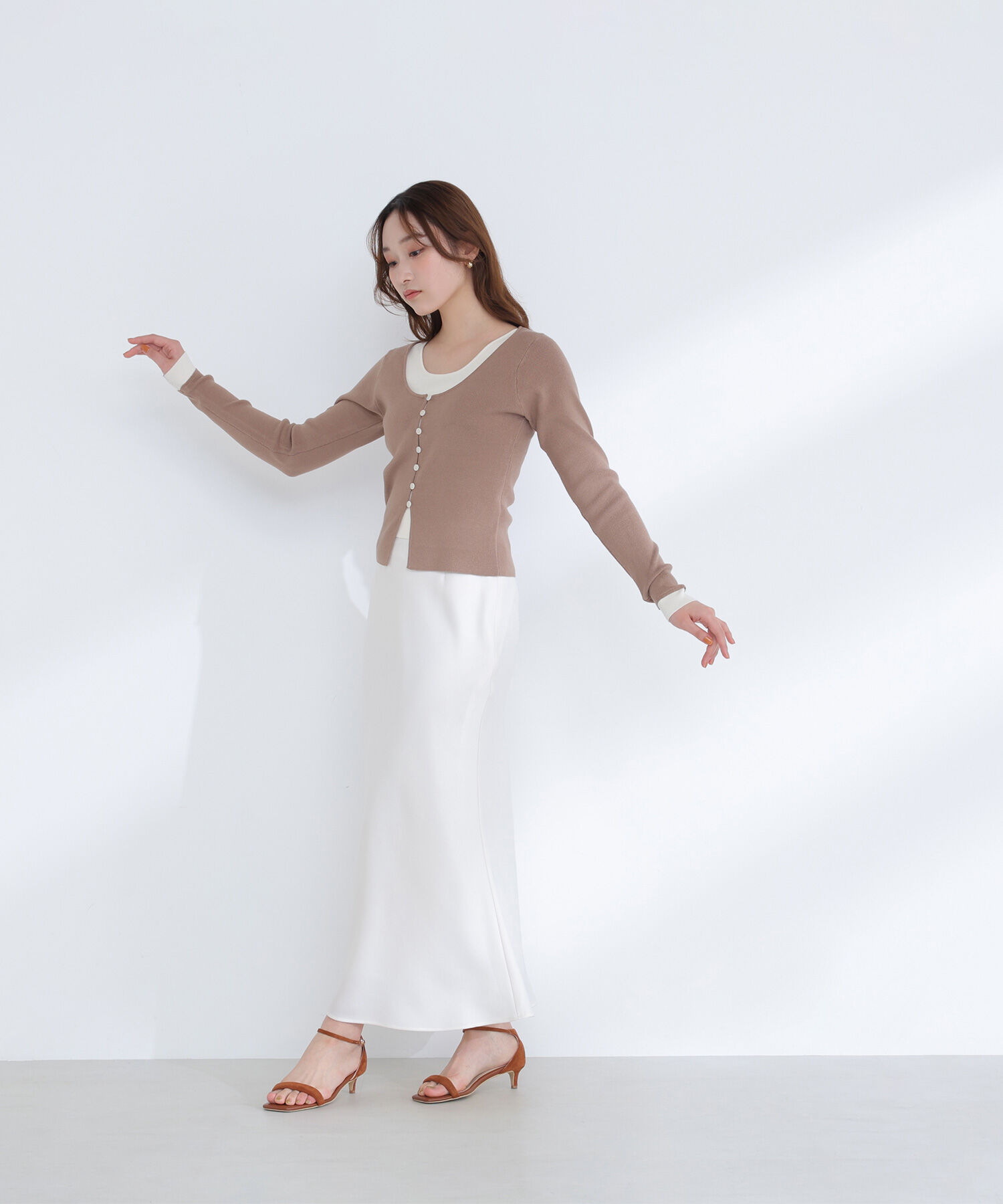  「レイヤードライクニット」|ニット・セーター|